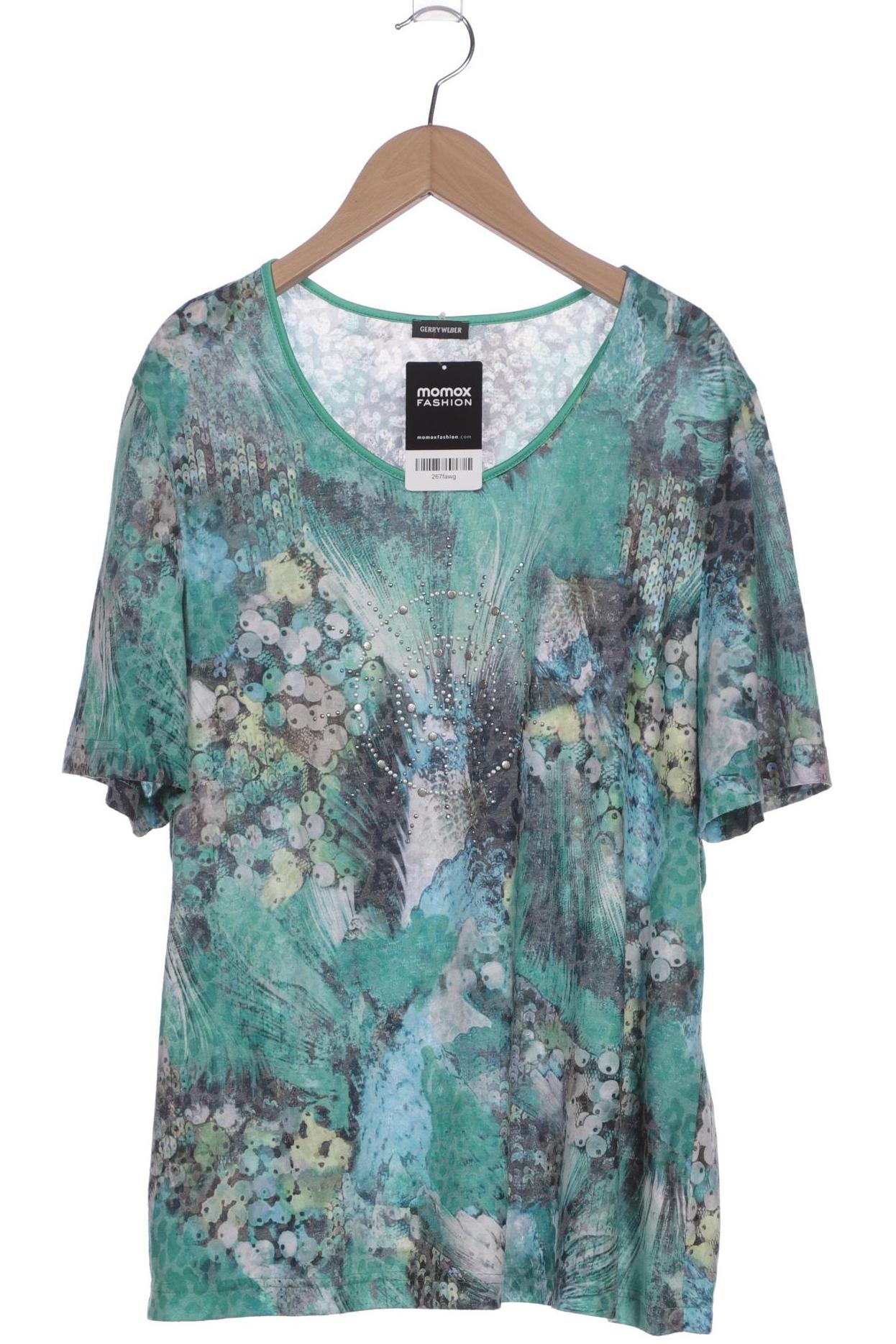 

Gerry Weber Damen T-Shirt, grün, Gr. 48