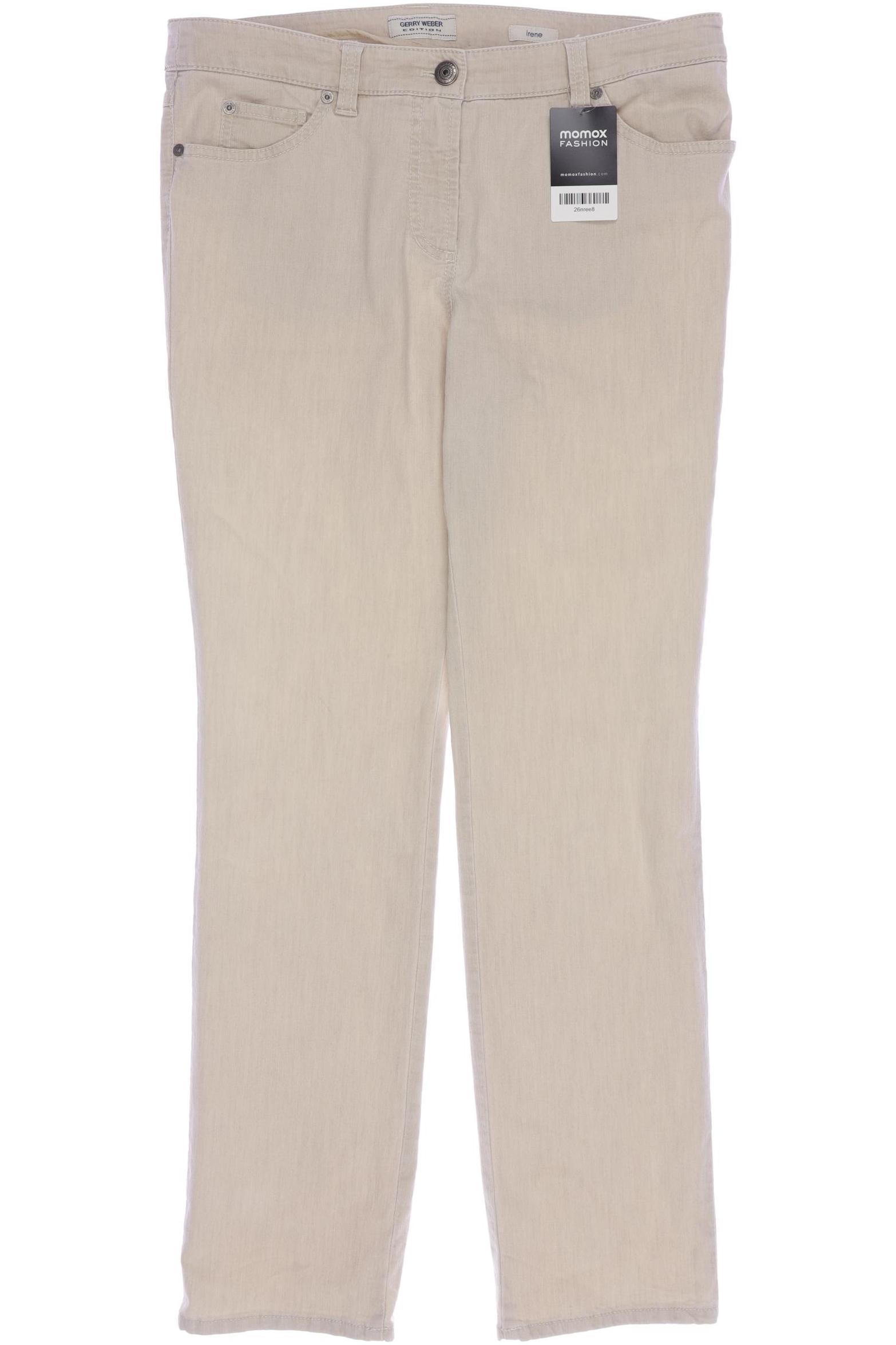 

Gerry Weber Damen Jeans, beige, Gr. 40