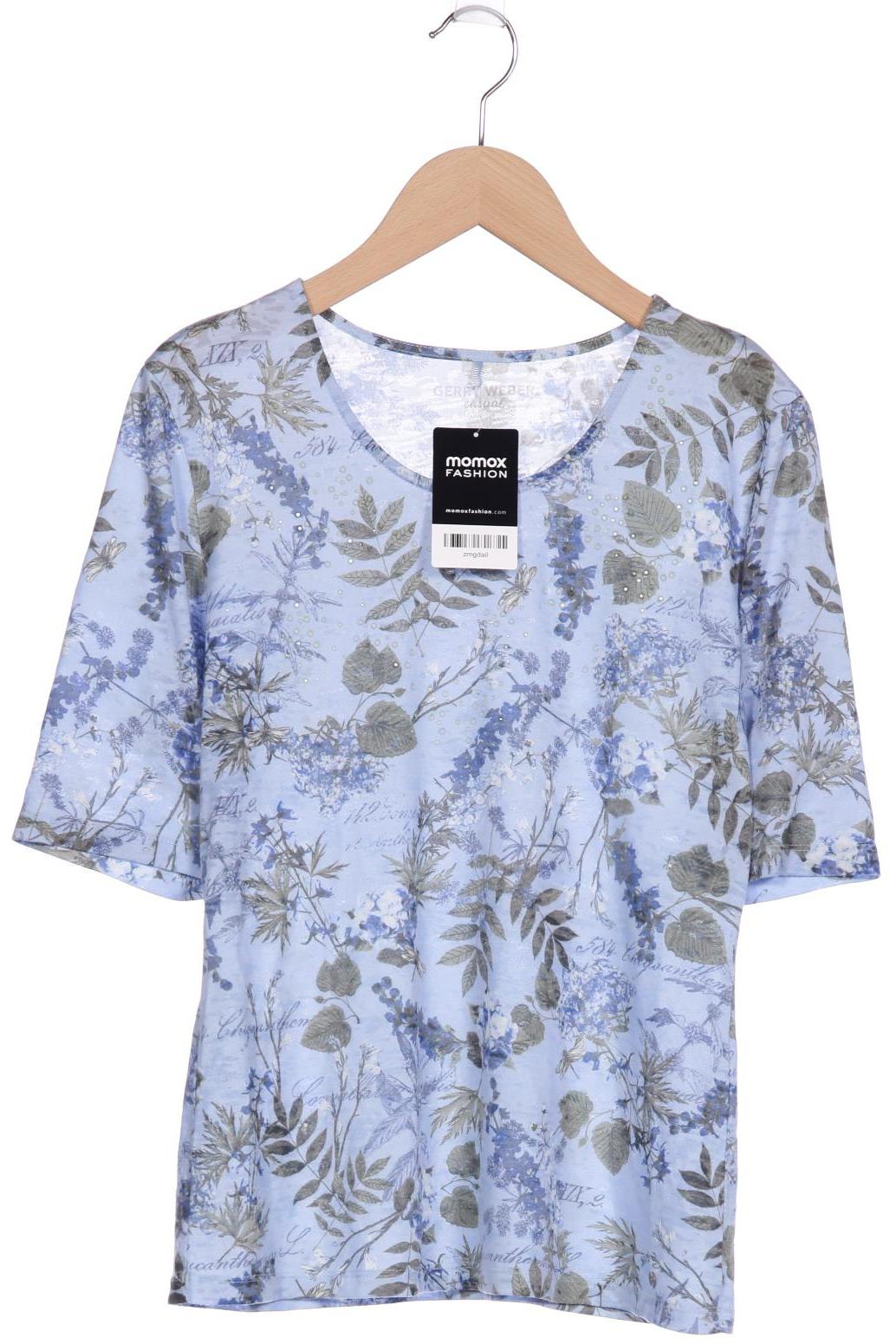 

Gerry Weber Damen T-Shirt, blau, Gr. 38