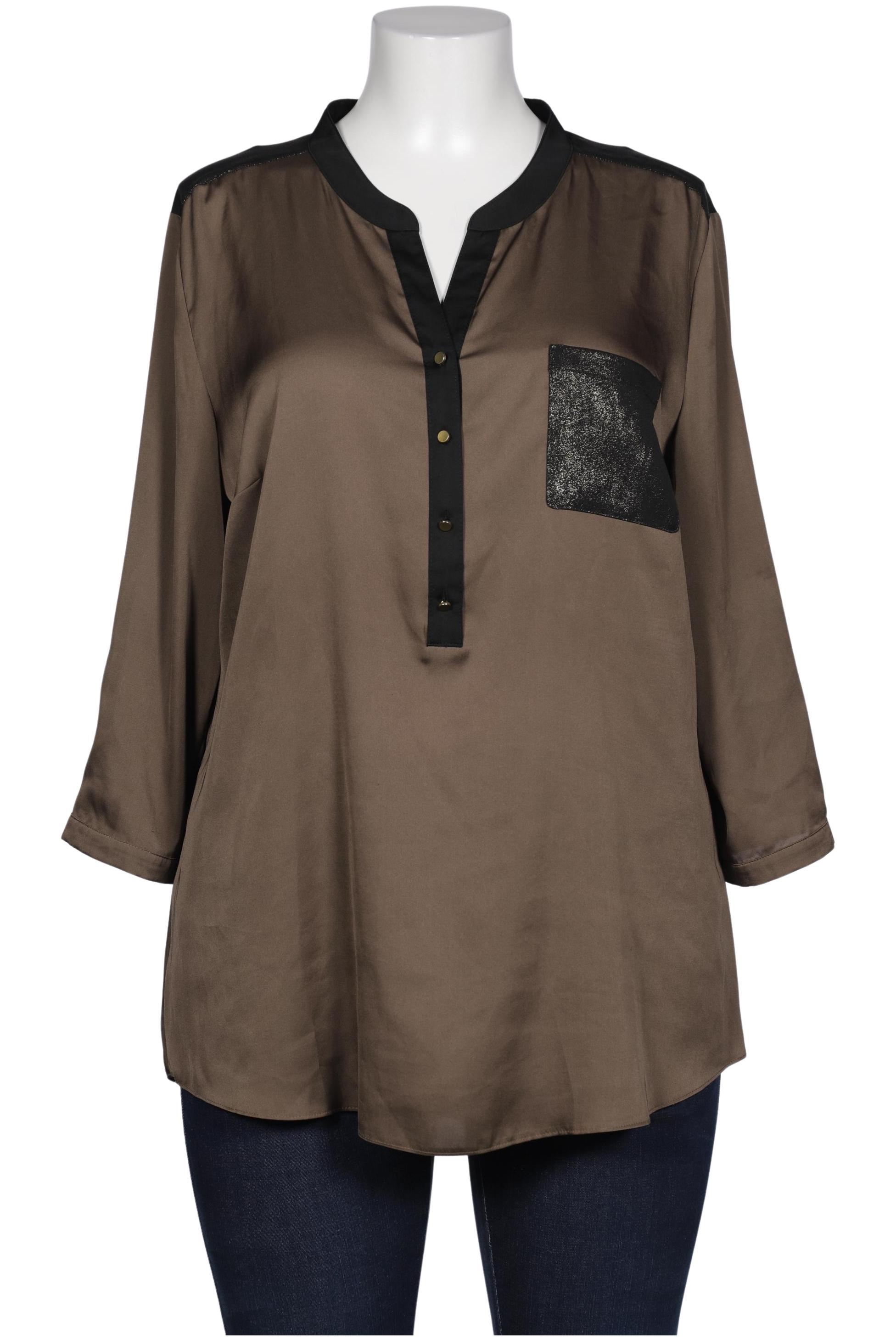 

Gerry Weber Damen Bluse, braun, Gr. 48