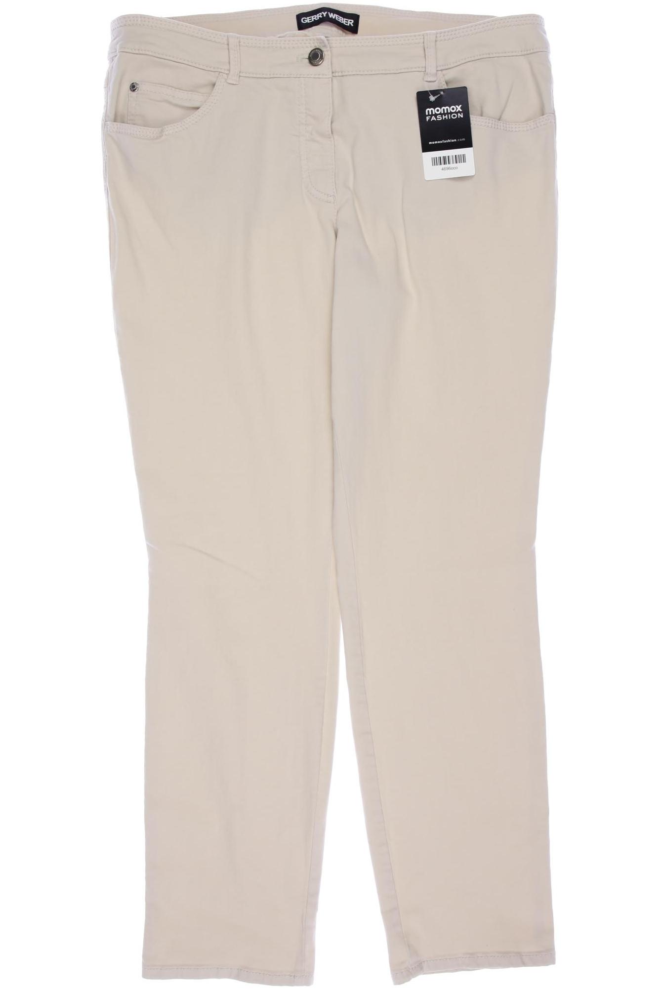 

Gerry Weber Damen Stoffhose, beige, Gr. 44