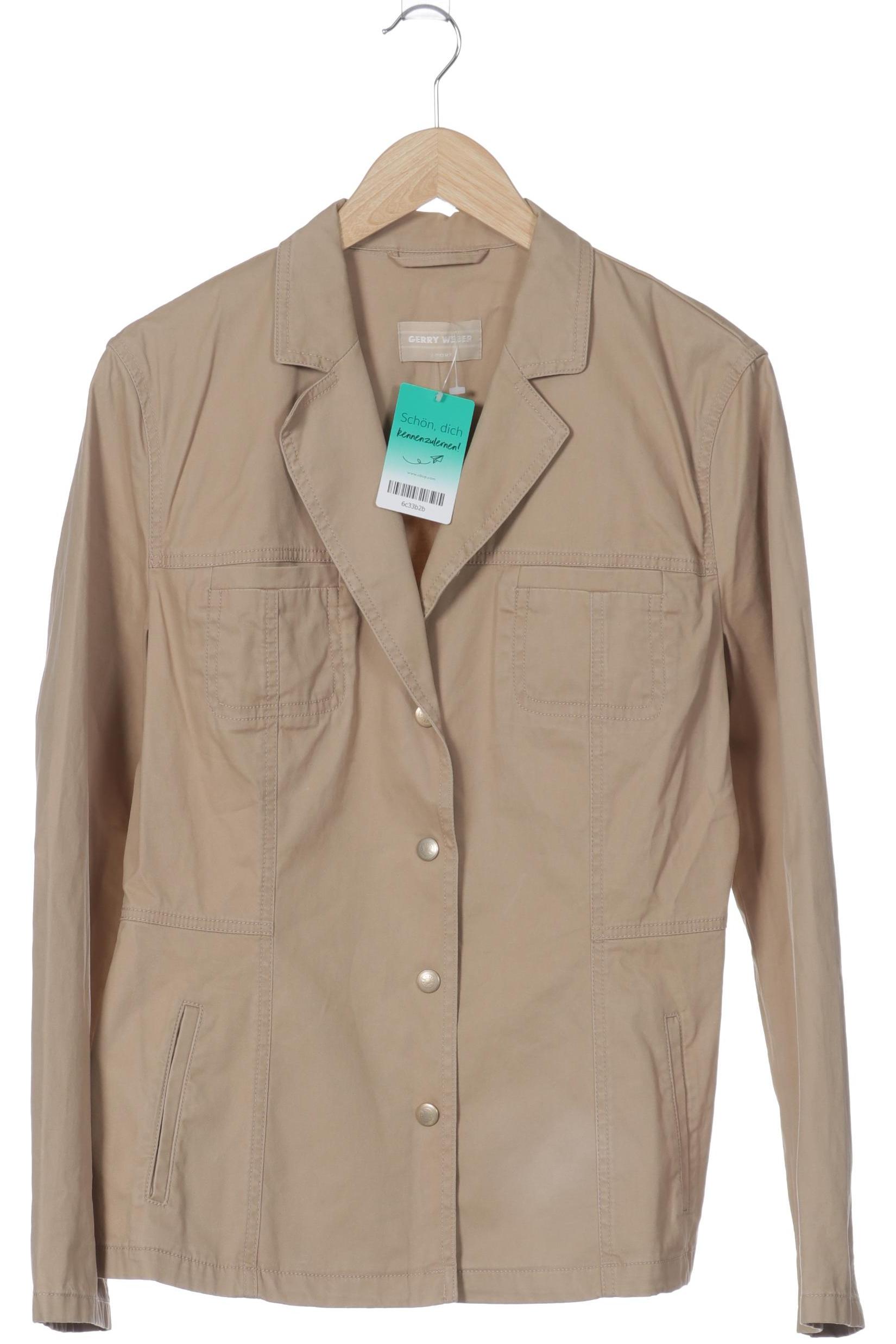 

Gerry Weber Damen Jacke, beige, Gr. 40
