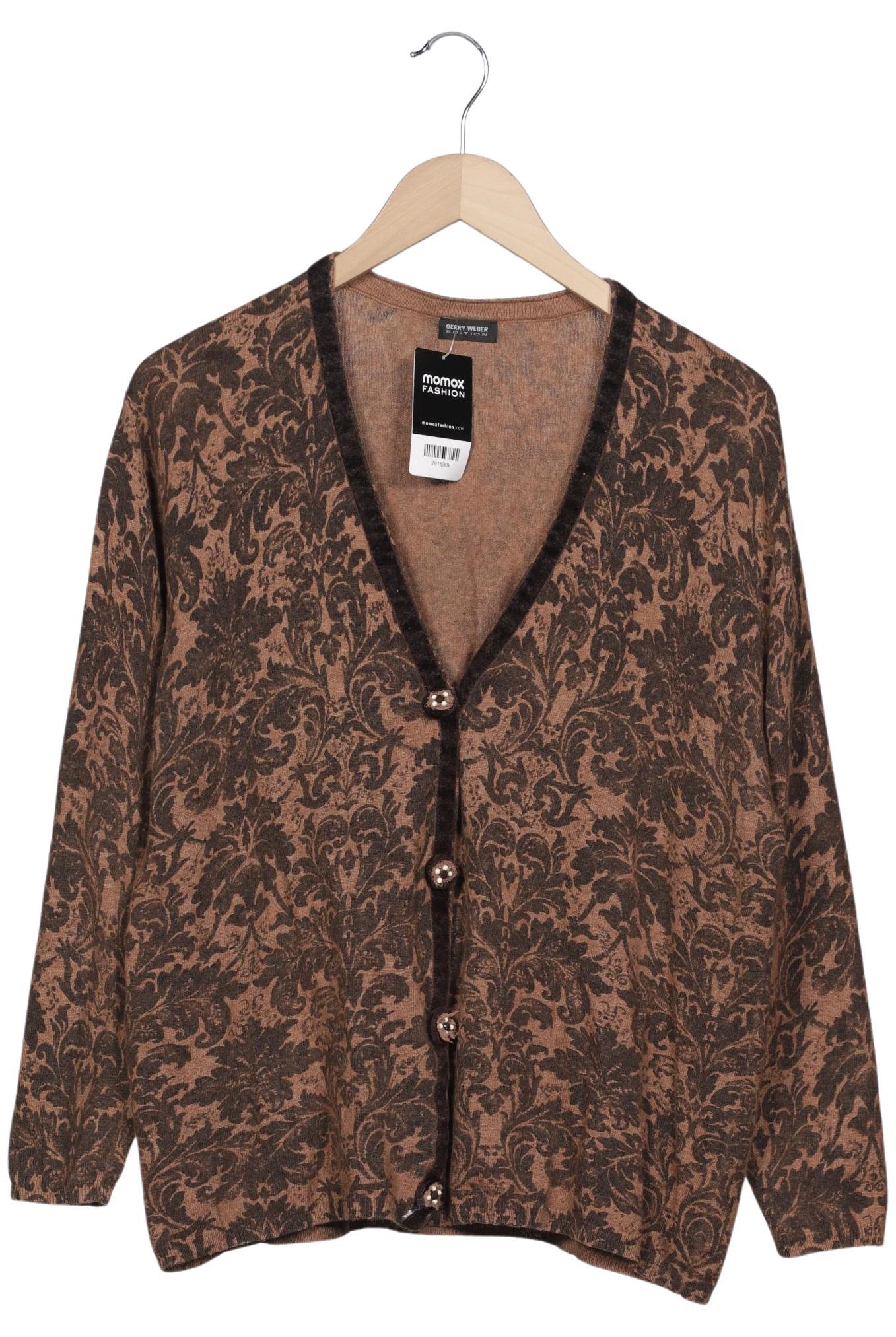 

Gerry Weber Damen Strickjacke, braun, Gr. 46