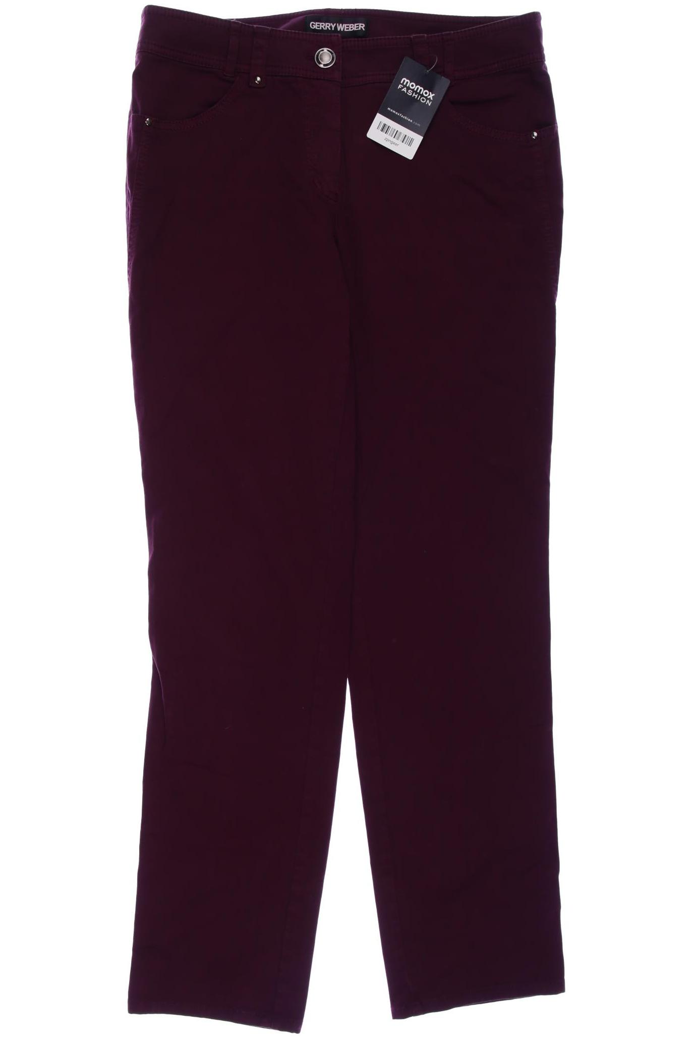 

Gerry Weber Damen Stoffhose, bordeaux, Gr. 40