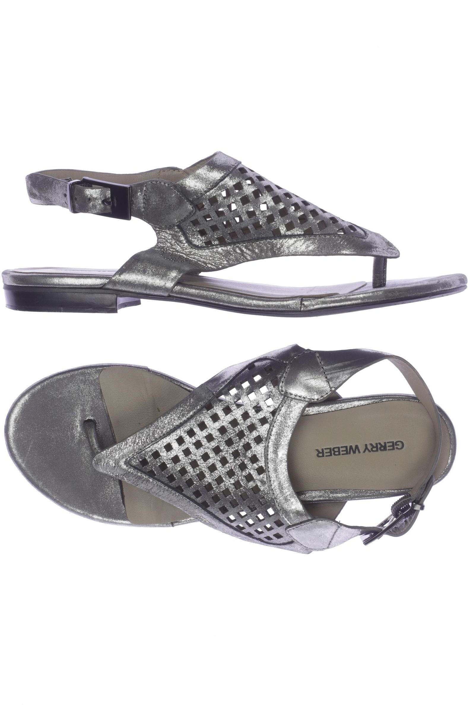 

Gerry Weber Damen Sandale, silber, Gr. 39