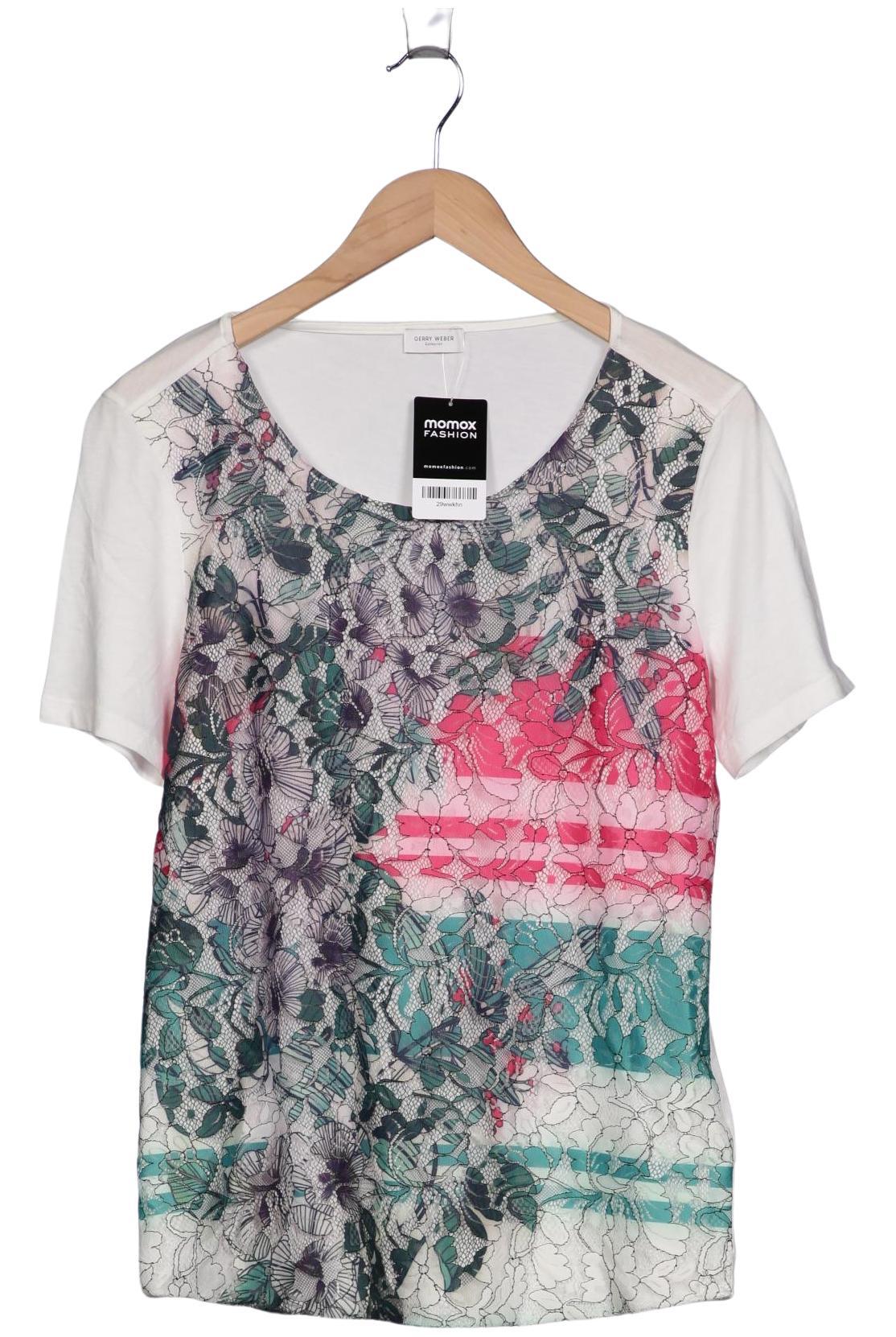 

Gerry Weber Damen T-Shirt, mehrfarbig, Gr. 38