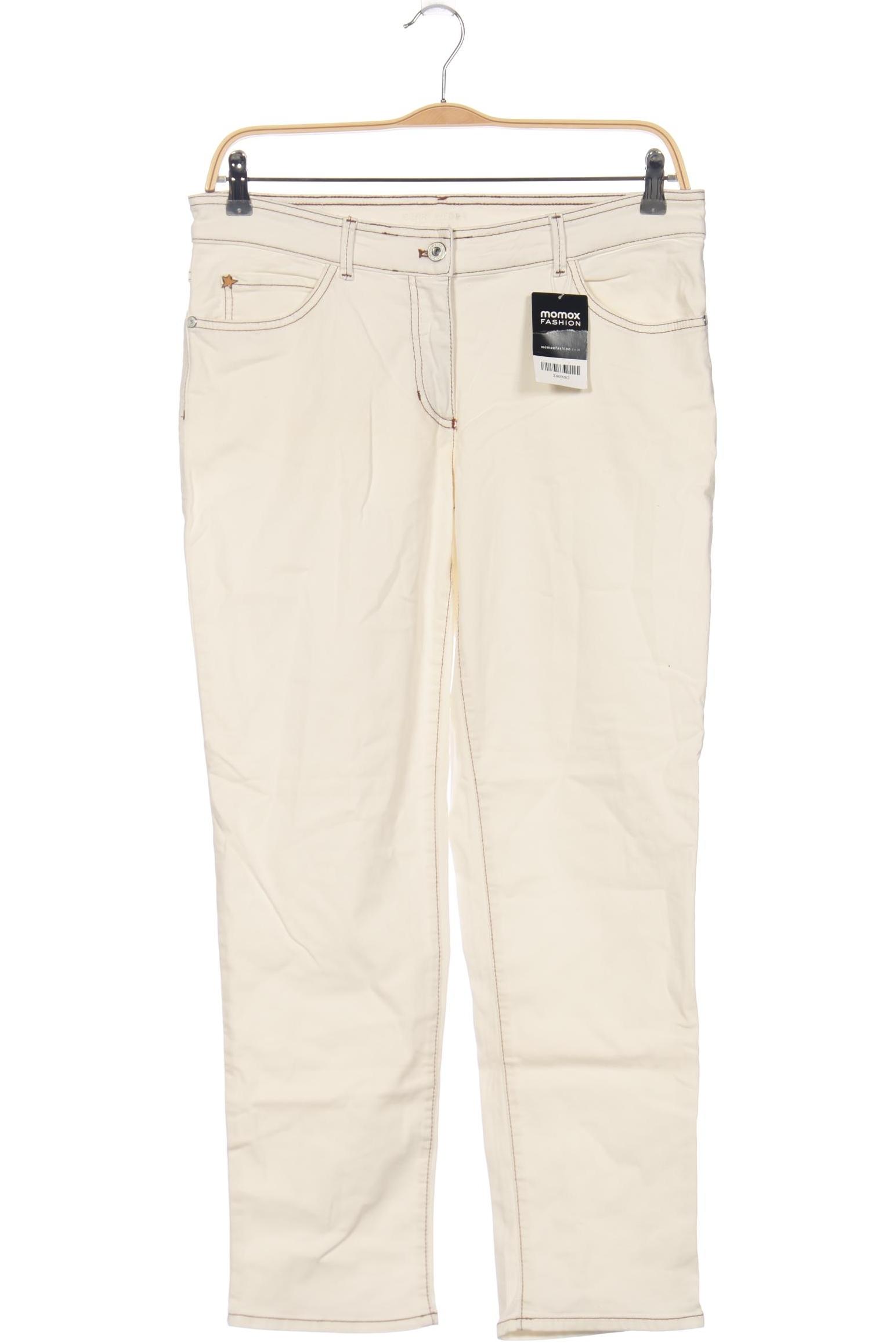 

Gerry Weber Damen Jeans, cremeweiß, Gr. 42