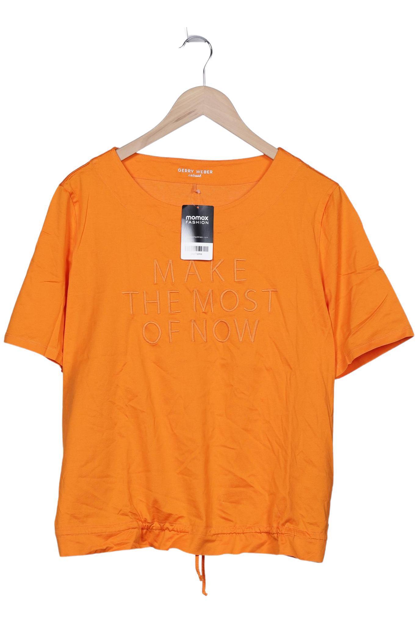 

Gerry Weber Damen T-Shirt, orange, Gr. 48