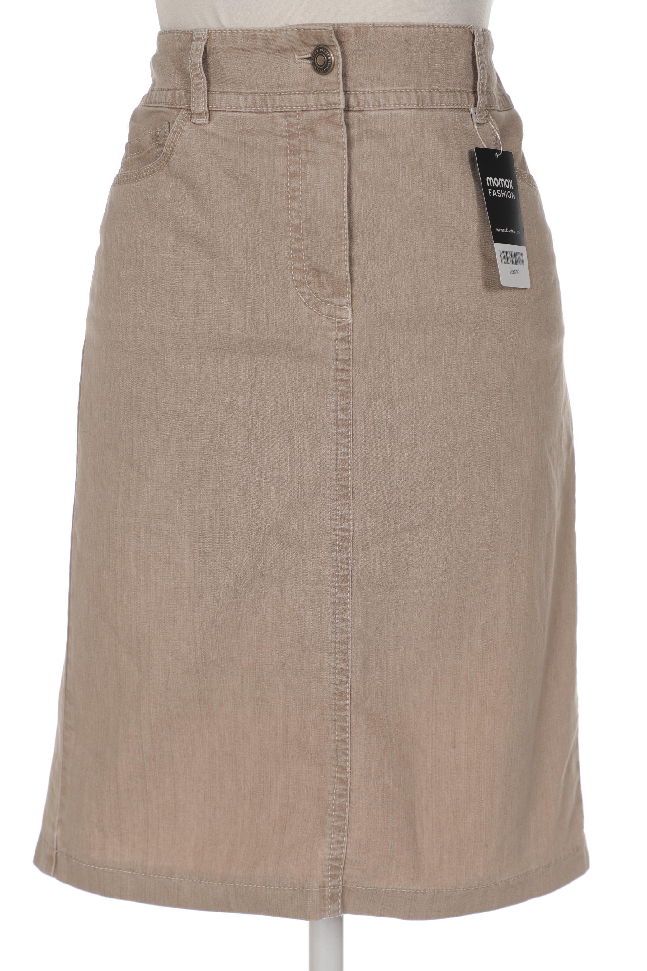 

Gerry Weber Damen Rock, beige, Gr. 28