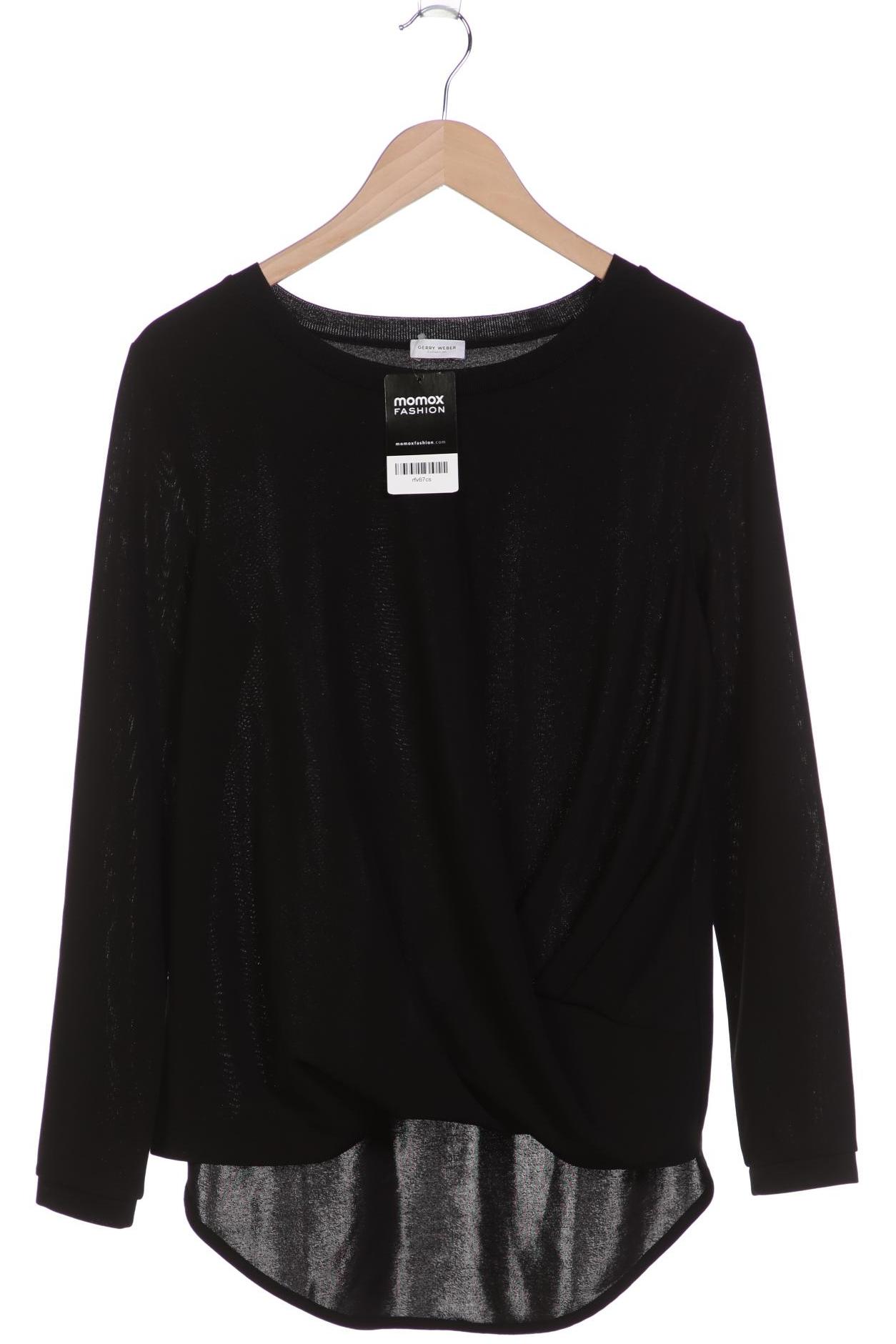 

Gerry Weber Damen Langarmshirt, schwarz, Gr. 40