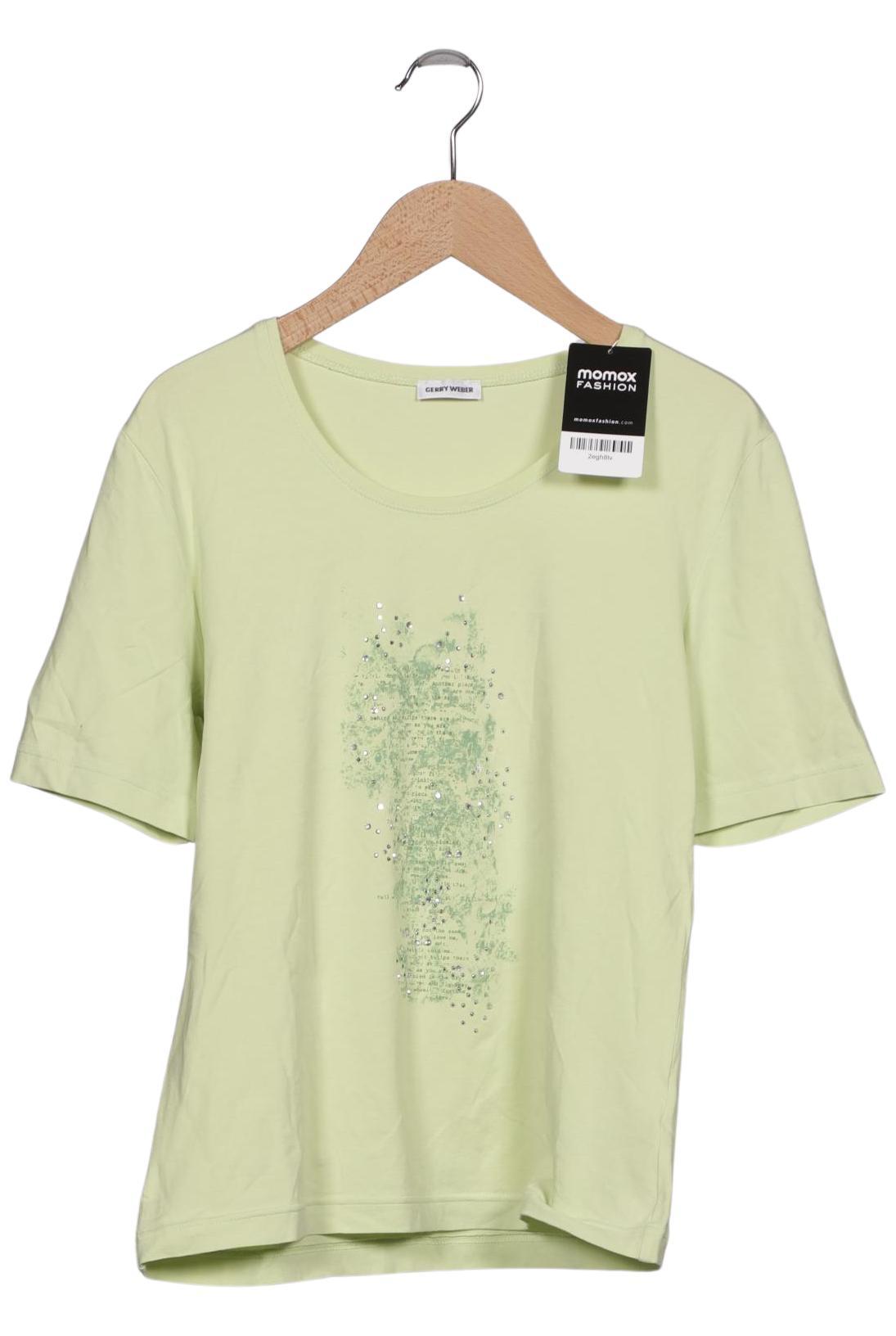 

Gerry Weber Damen T-Shirt, hellgrün, Gr. 36