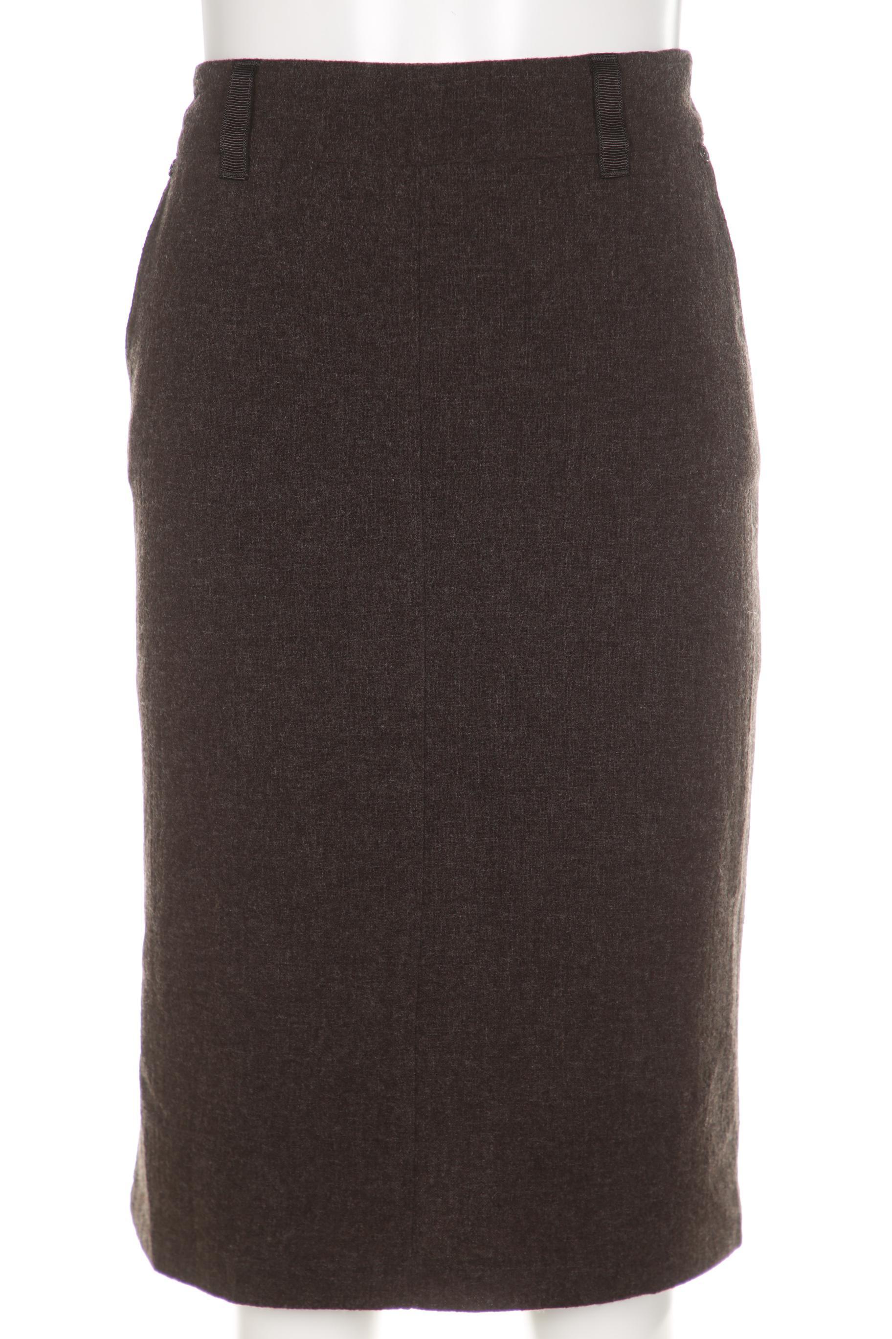 

Gerry Weber Damen Rock, grau, Gr. 38