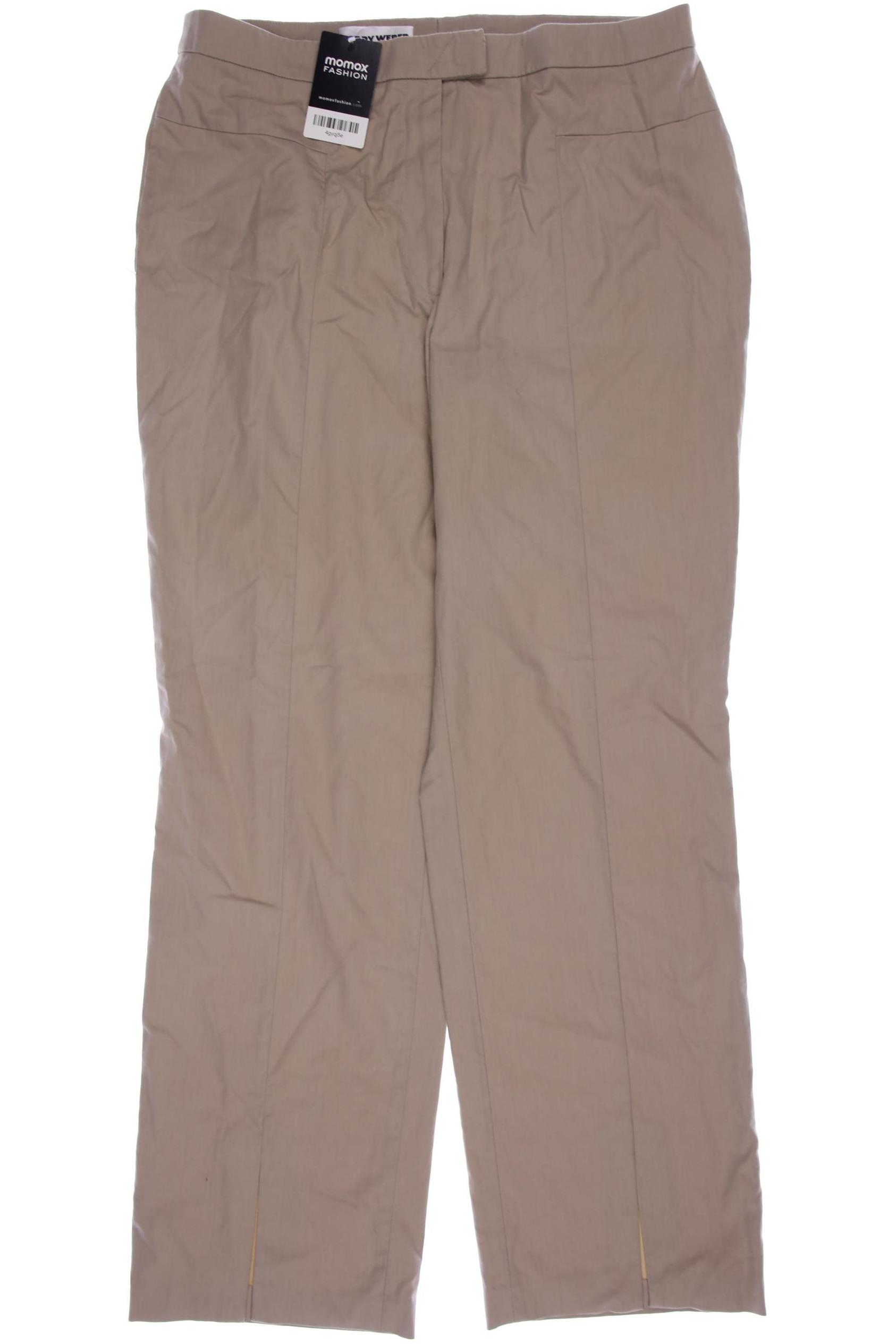 

Gerry Weber Damen Stoffhose, beige, Gr. 44