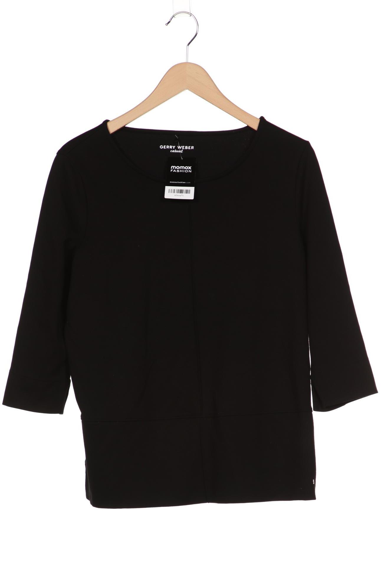 

Gerry Weber Damen Langarmshirt, schwarz, Gr. 40