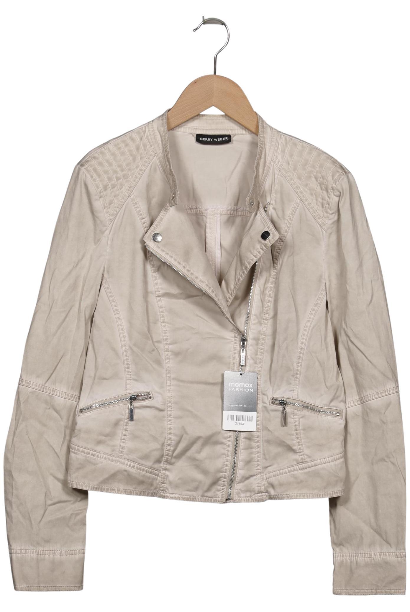 

Gerry Weber Damen Jacke, beige, Gr. 36