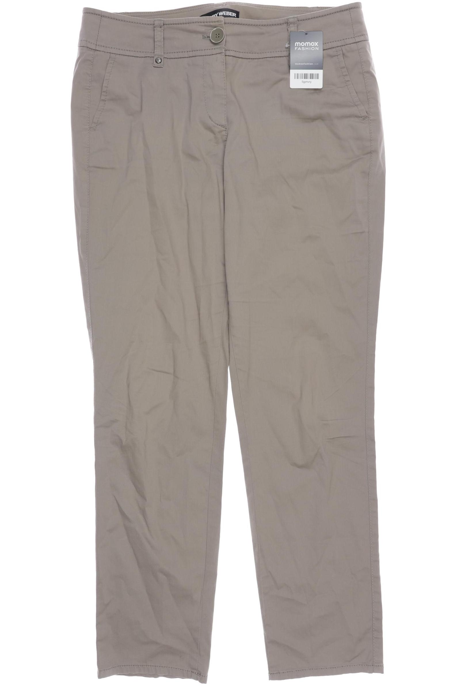 

Gerry Weber Damen Stoffhose, beige, Gr. 42