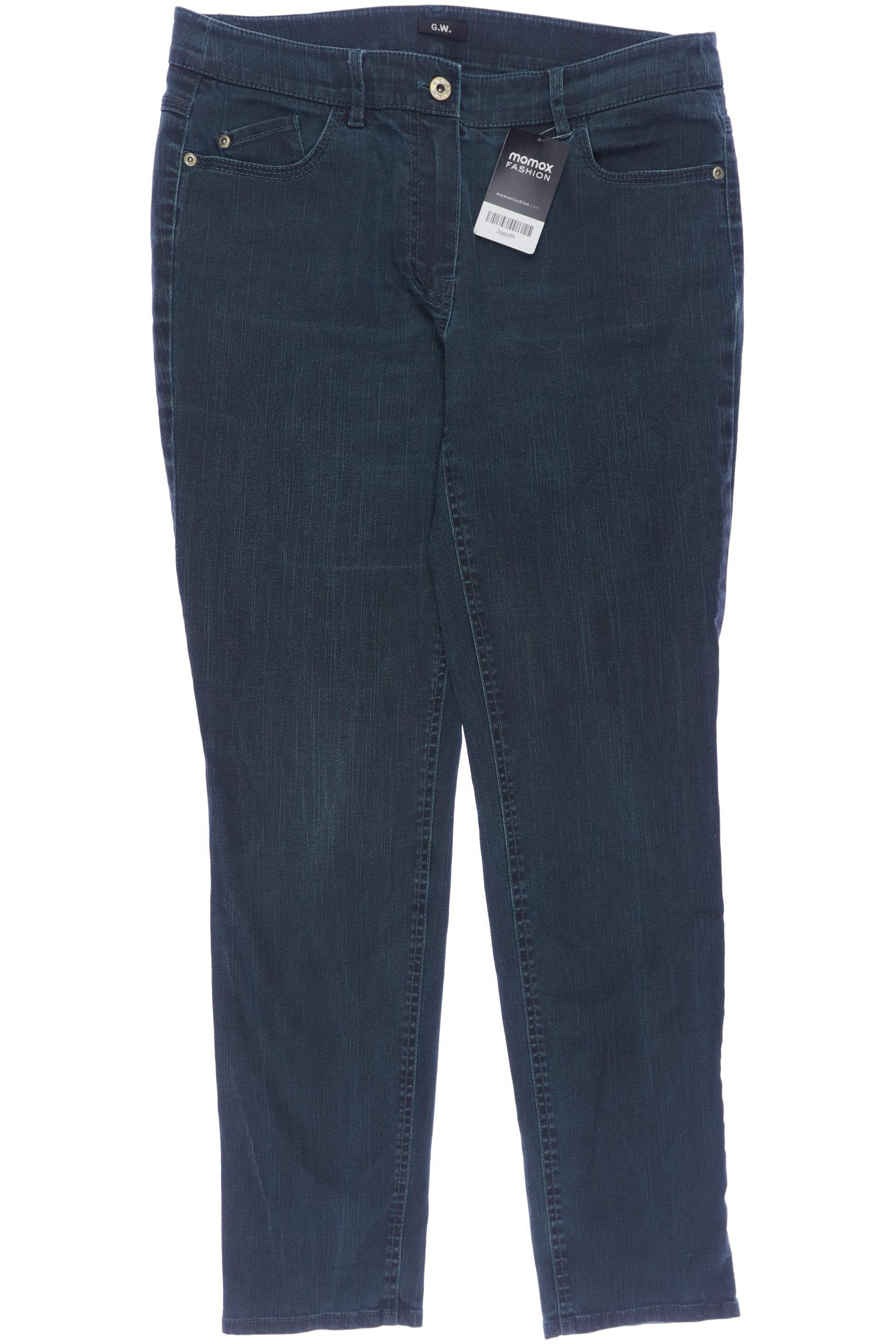 

Gerry Weber Damen Jeans, türkis, Gr. 40