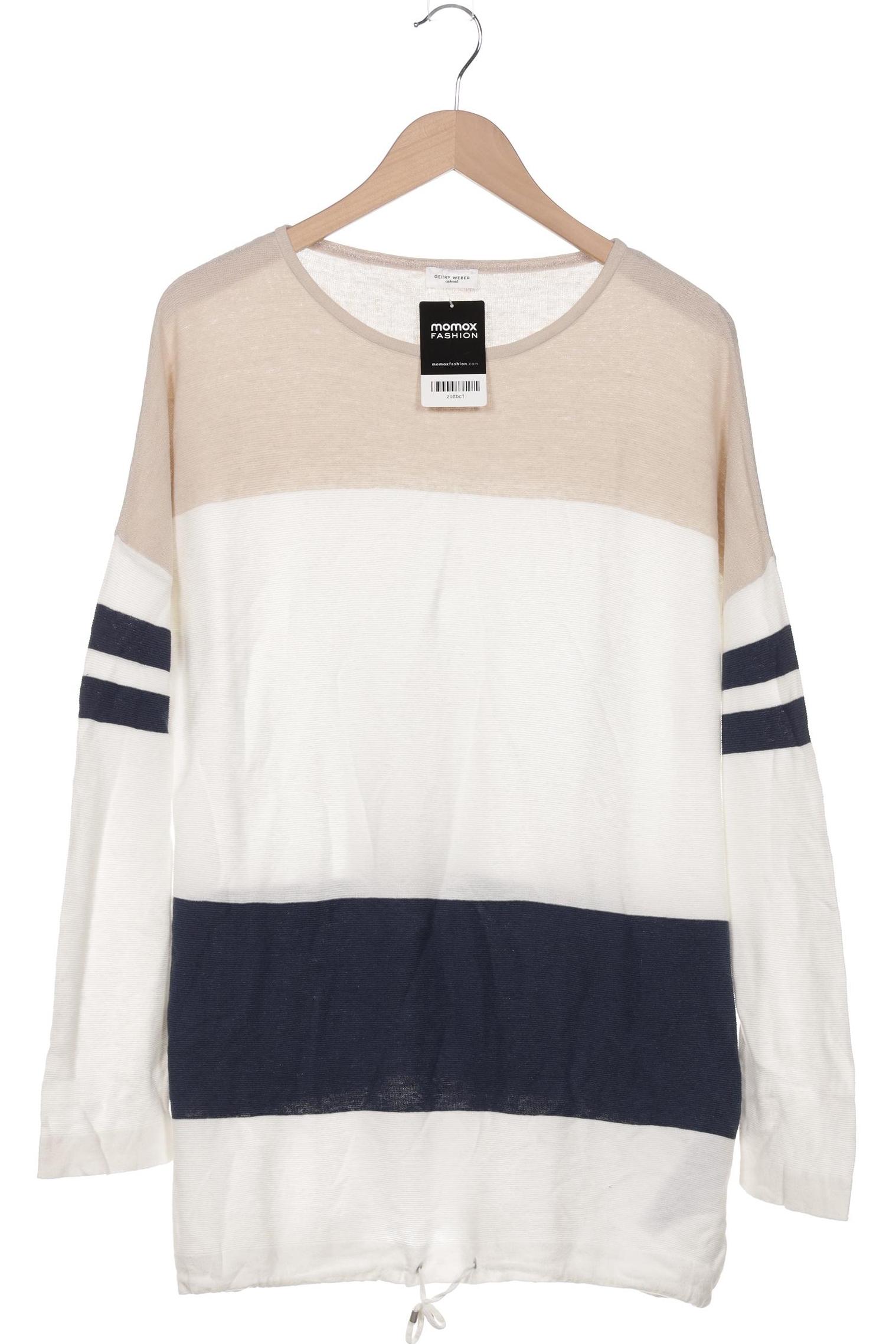 

Gerry Weber Damen Pullover, weiß, Gr. 44