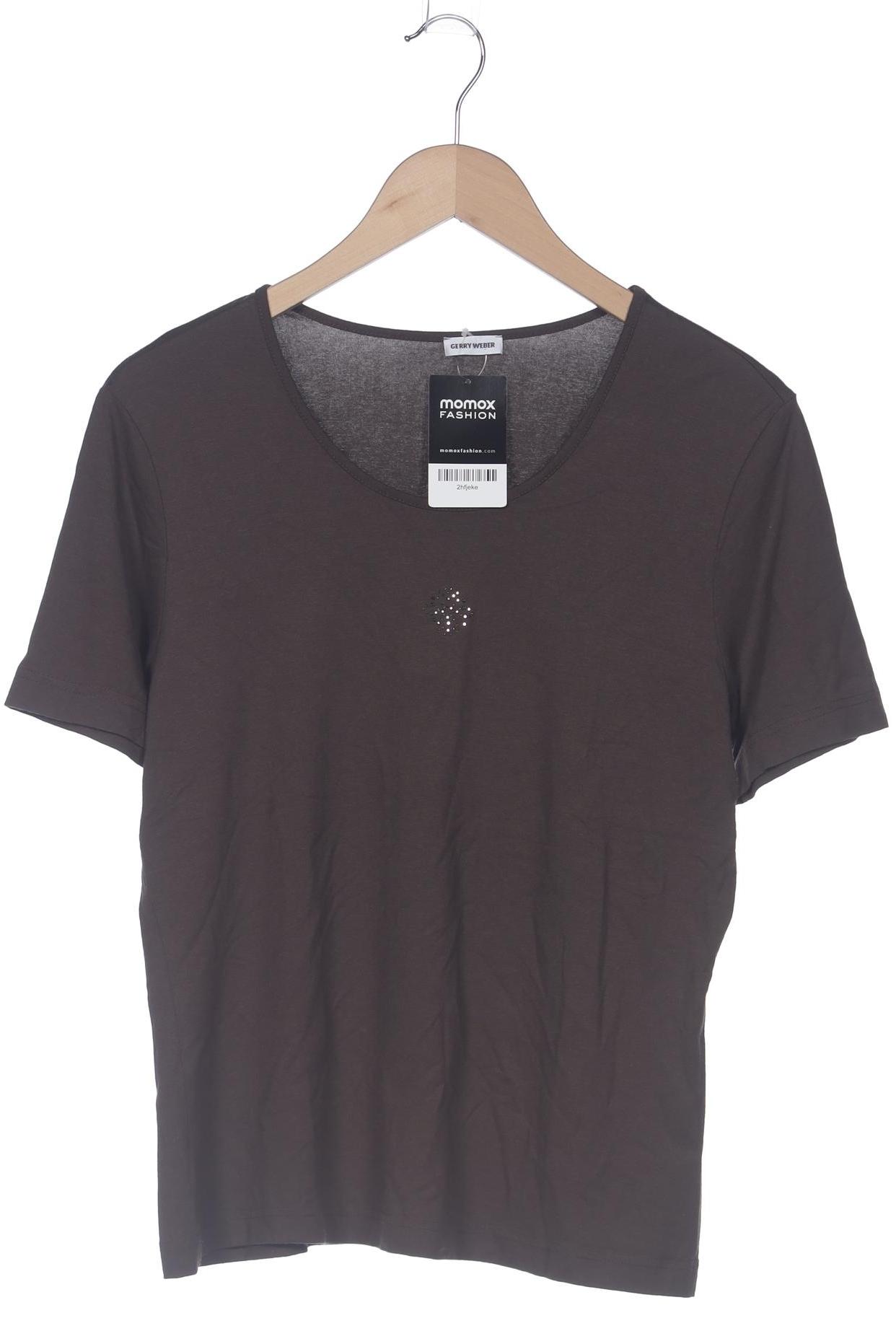 

Gerry Weber Damen T-Shirt, braun, Gr. 42