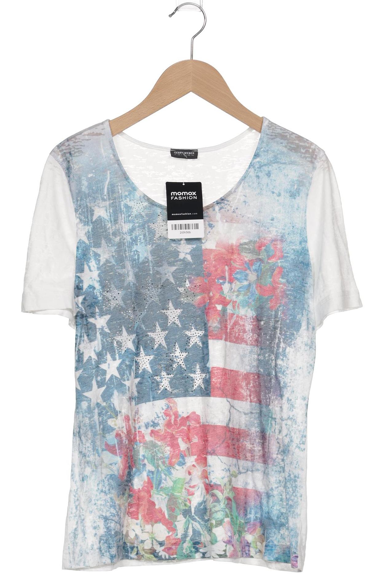 

Gerry Weber Damen T-Shirt, blau, Gr. 38