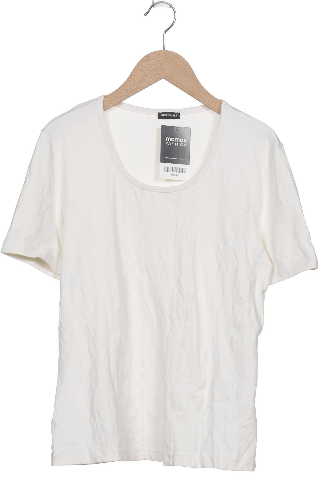 

Gerry Weber Damen T-Shirt, weiß, Gr. 40