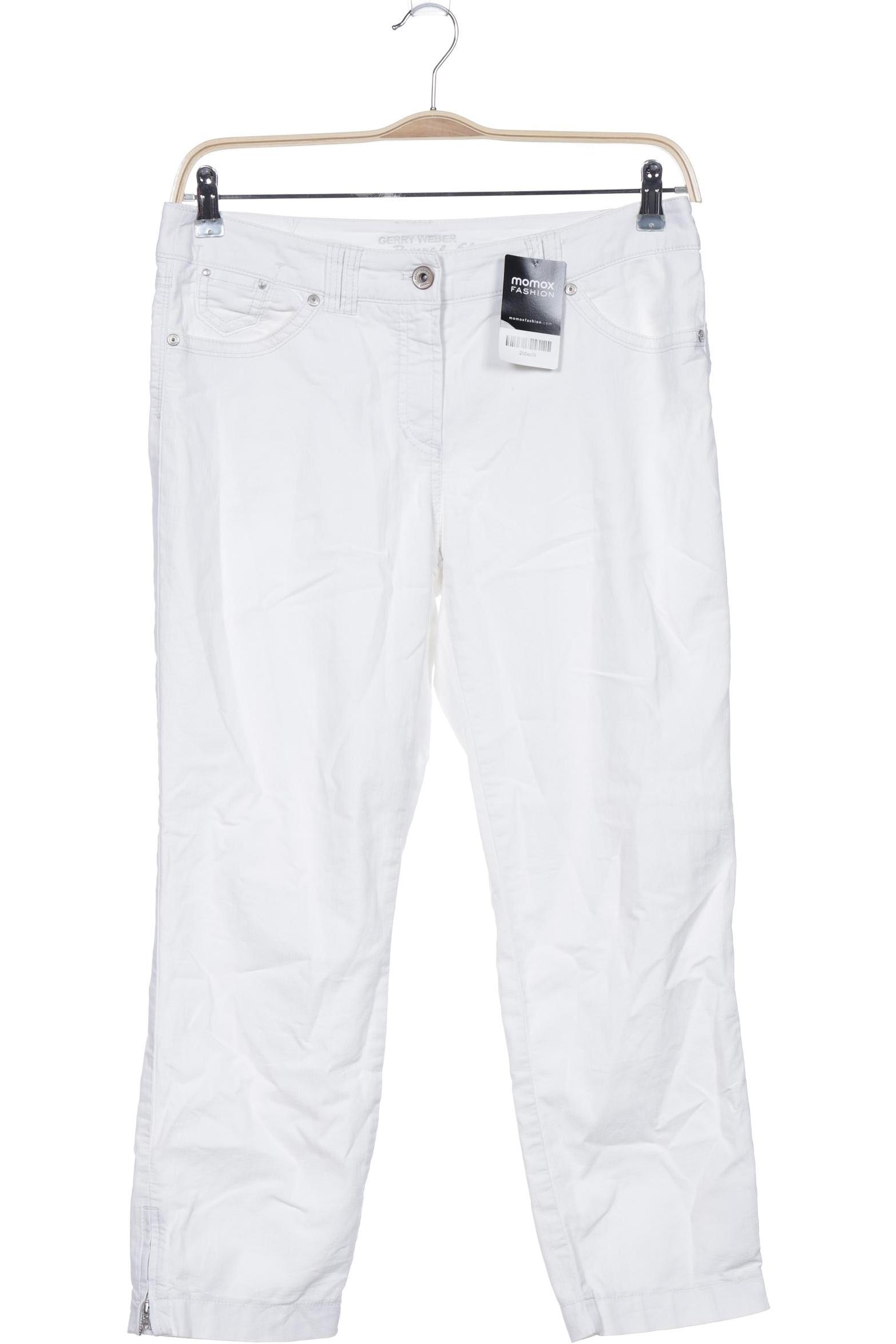 

Gerry Weber Damen Jeans, weiß, Gr. 40