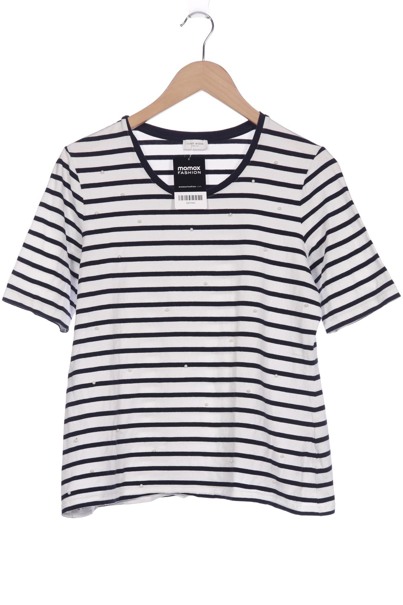 

Gerry Weber Damen T-Shirt, weiß, Gr. 42