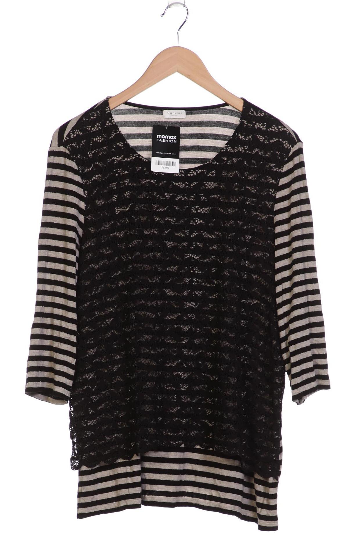 

Gerry Weber Damen Langarmshirt, schwarz, Gr. 48