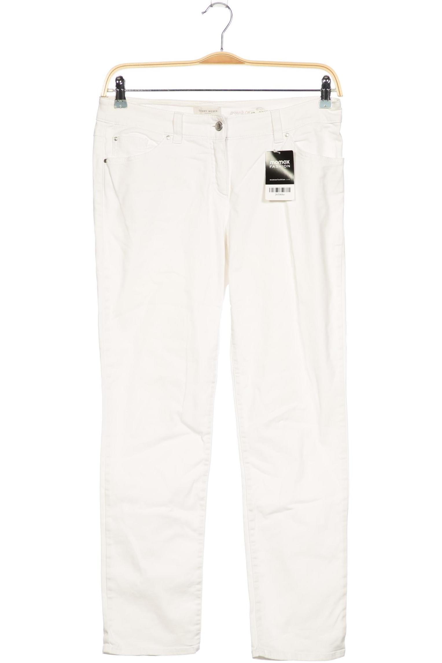 

Gerry Weber Damen Stoffhose, weiß, Gr. 42