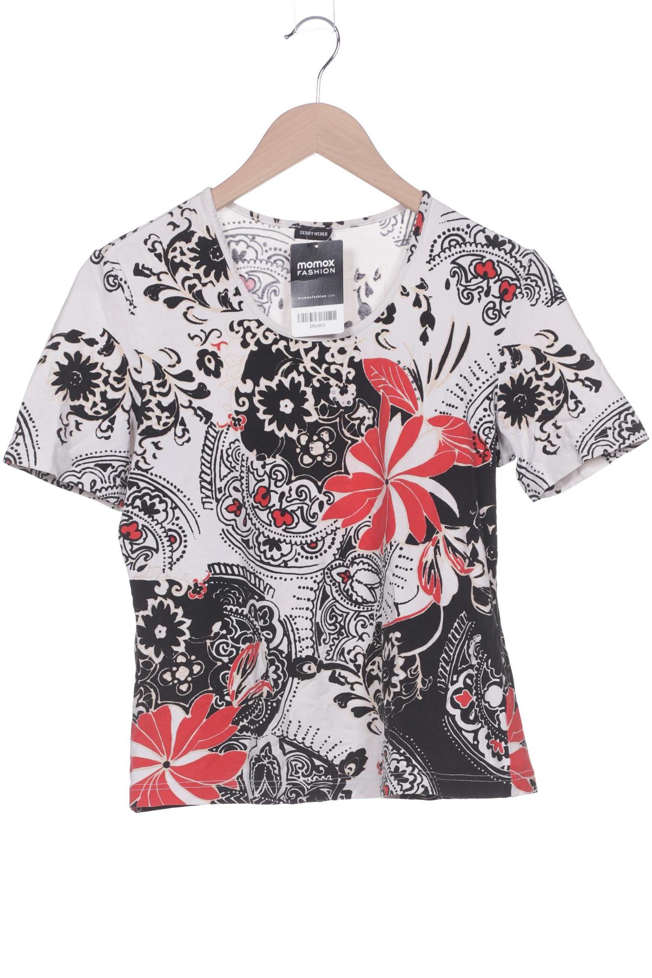 

Gerry Weber Damen T-Shirt, mehrfarbig, Gr. 38
