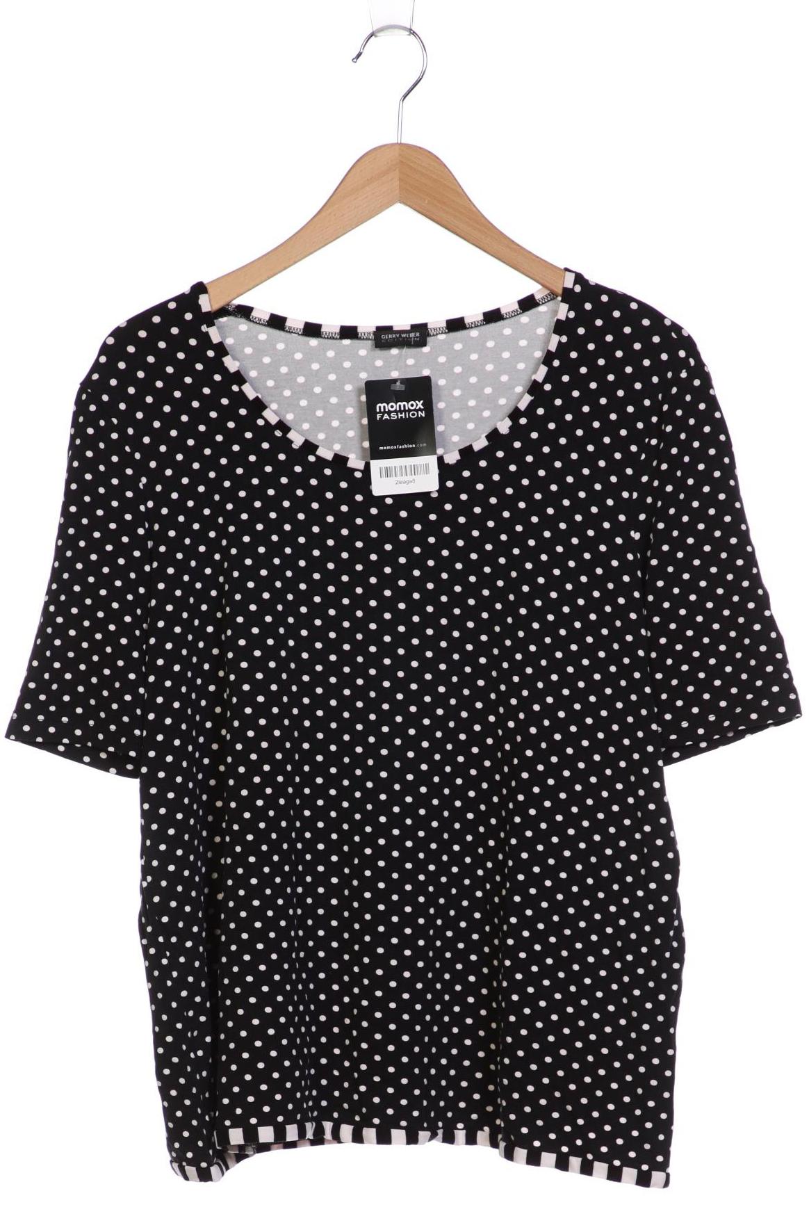 

Gerry Weber Damen T-Shirt, schwarz, Gr. 48