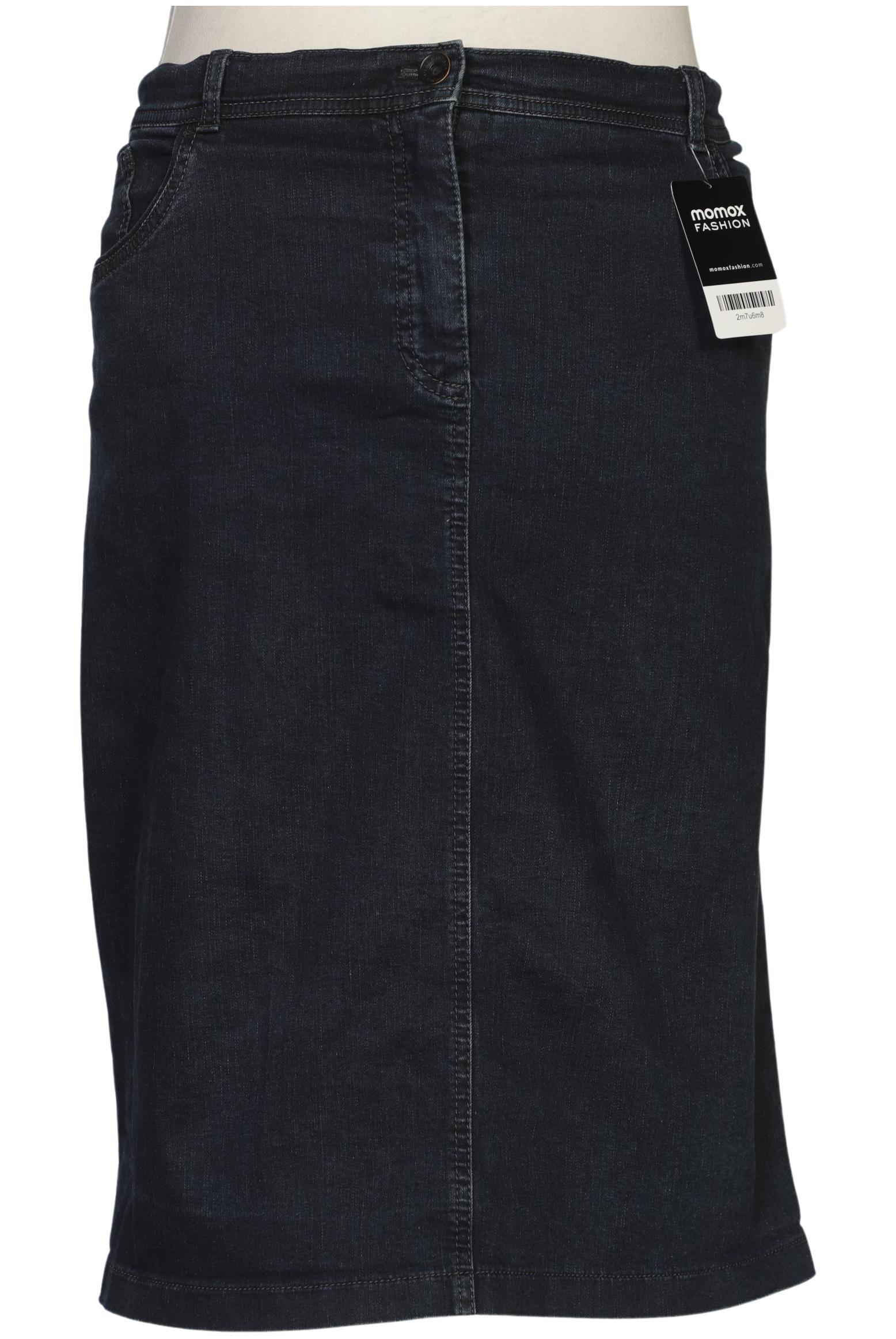 

Gerry Weber Damen Rock, blau, Gr. 48
