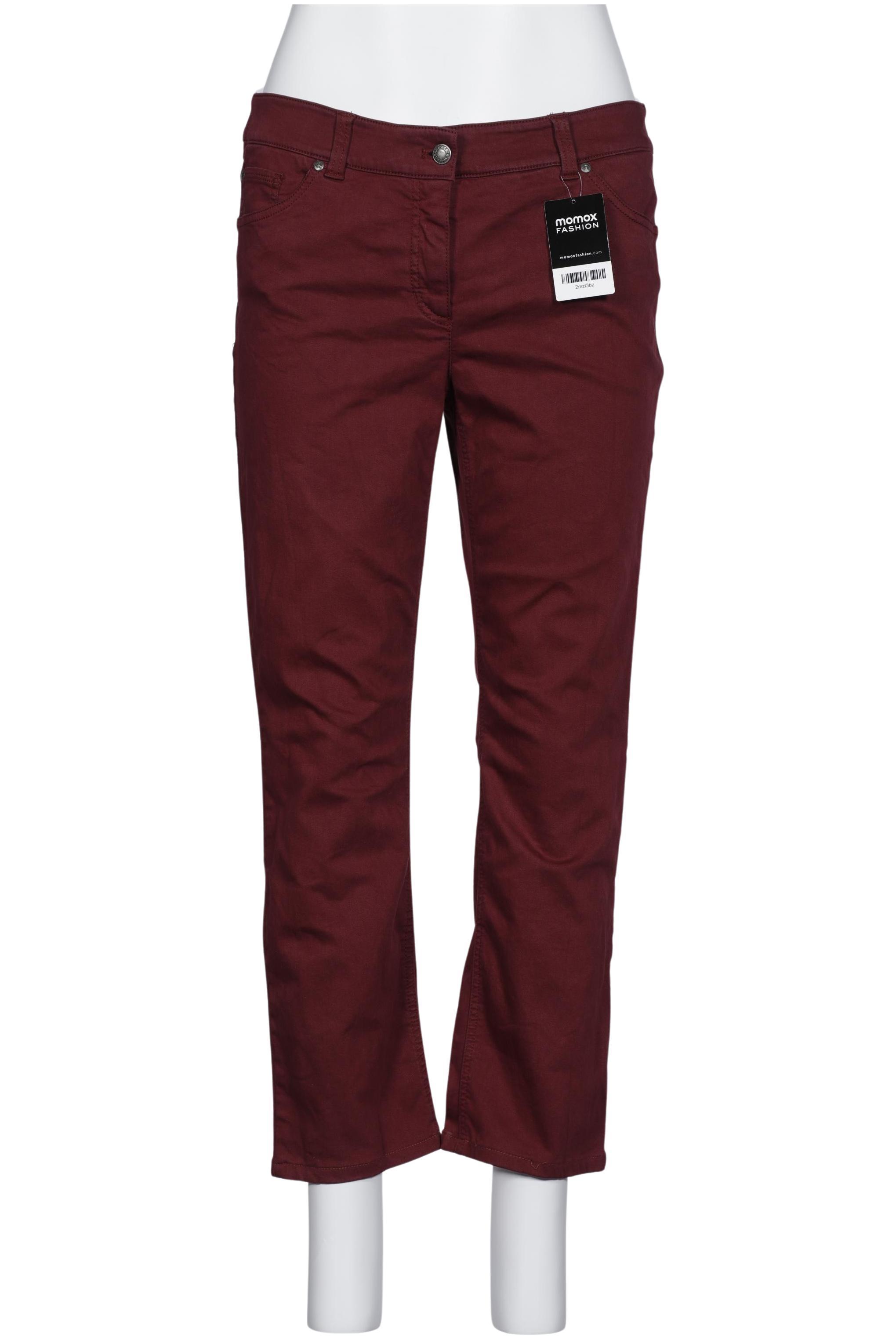 

Gerry Weber Damen Stoffhose, bordeaux, Gr. 34
