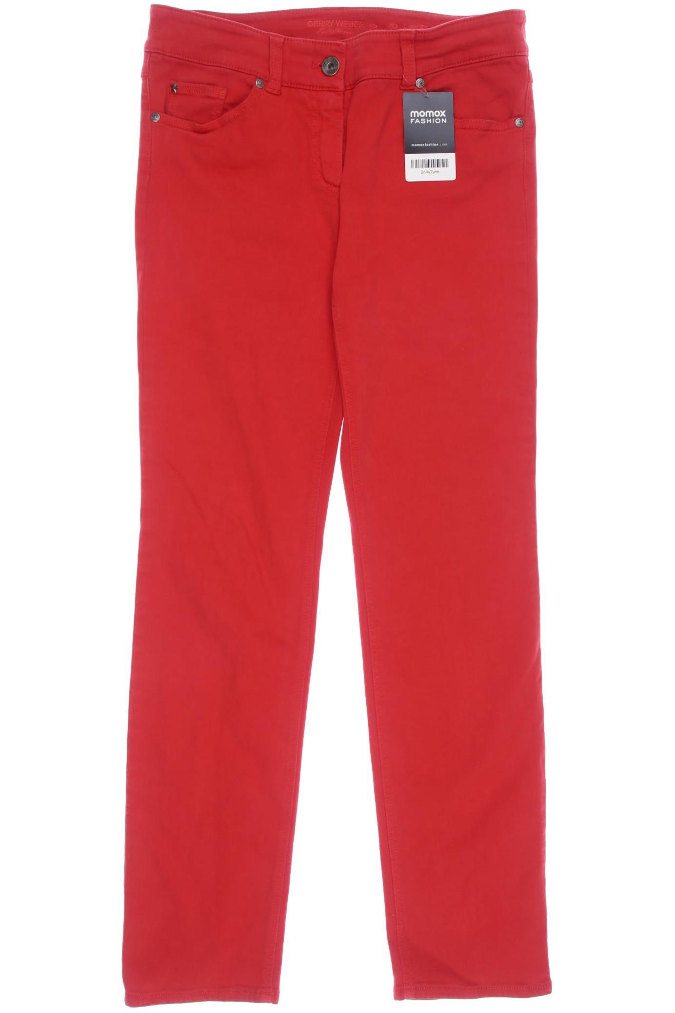 

Gerry Weber Damen Jeans, rot, Gr. 38