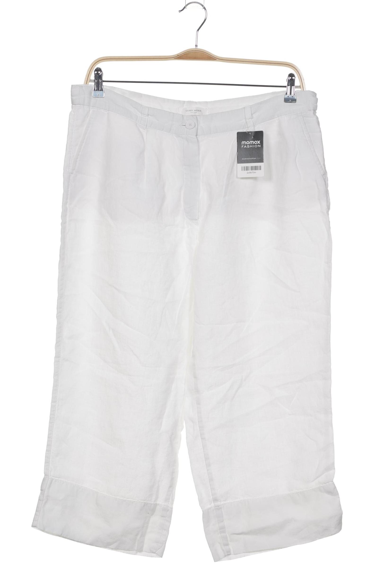 

Gerry Weber Damen Stoffhose, weiß, Gr. 44