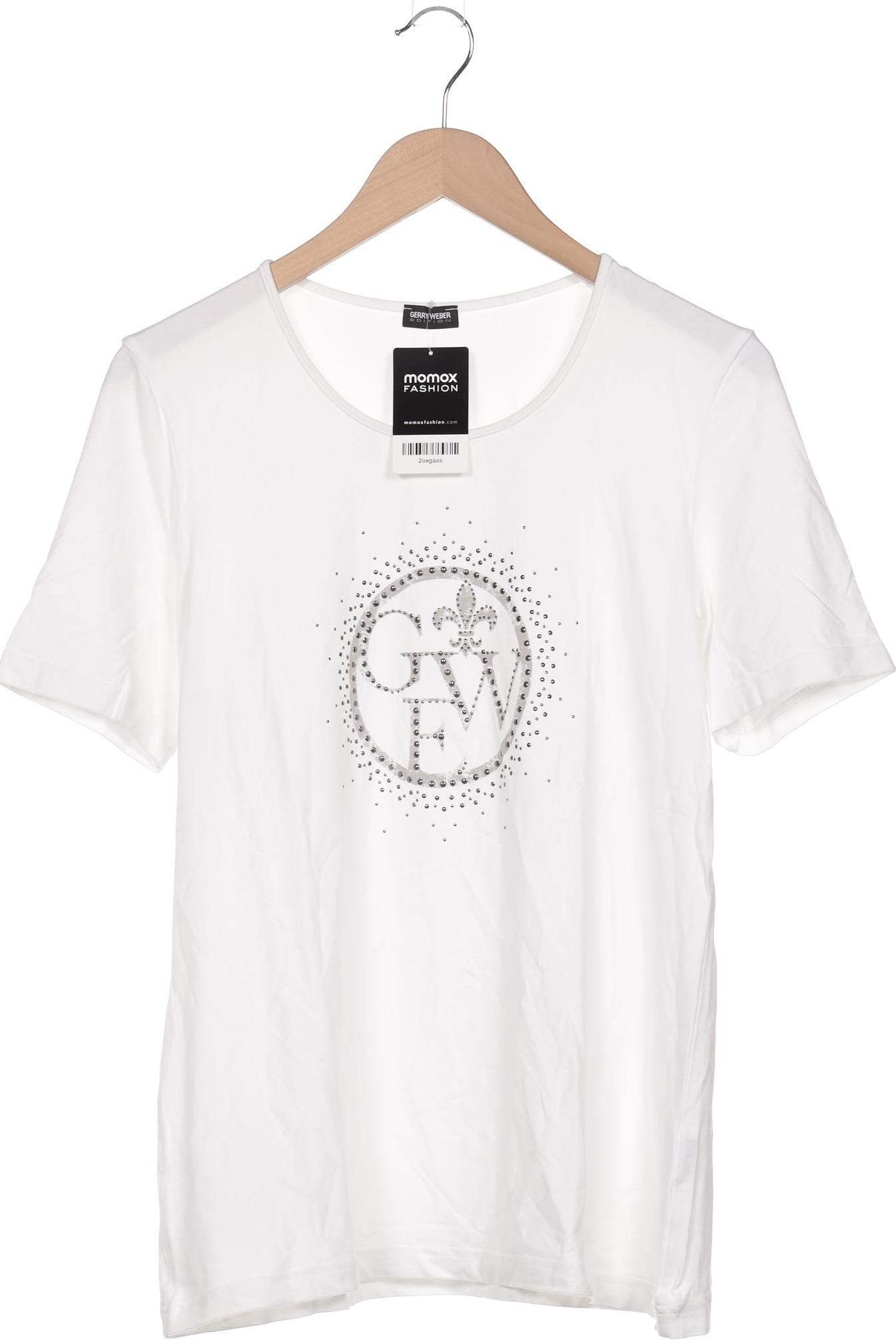 

Gerry Weber Damen T-Shirt, weiß, Gr. 44
