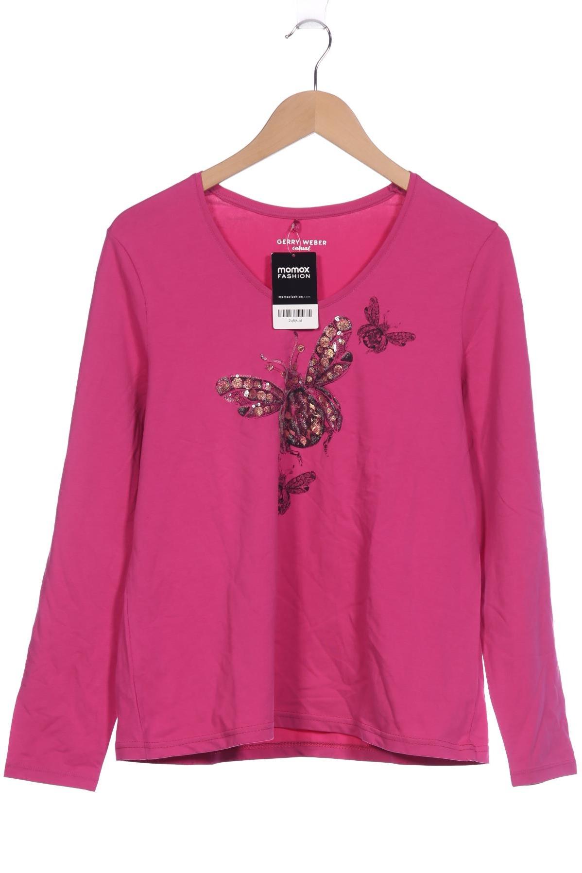 

Gerry Weber Damen Langarmshirt, pink, Gr. 42