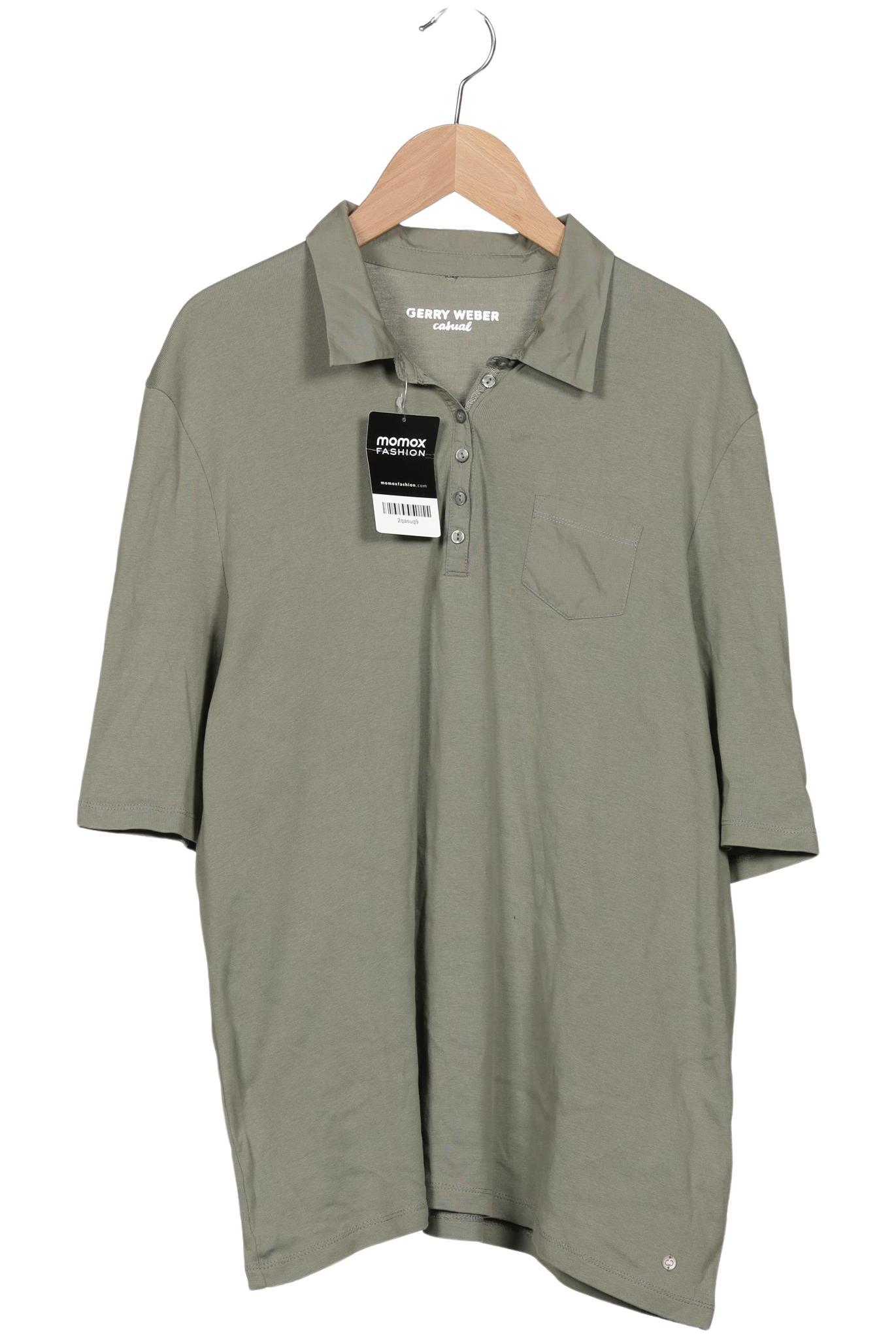 

Gerry Weber Damen Poloshirt, grün, Gr. 48