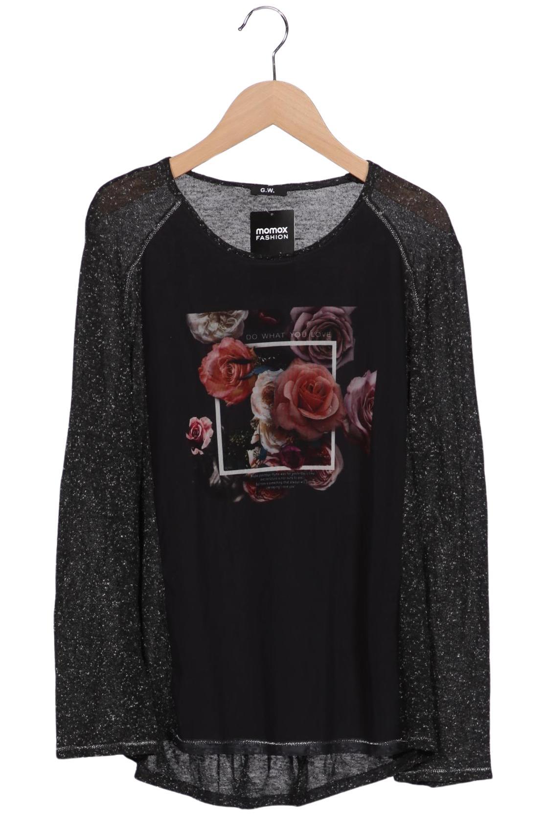 

Gerry Weber Damen Langarmshirt, schwarz, Gr. 40