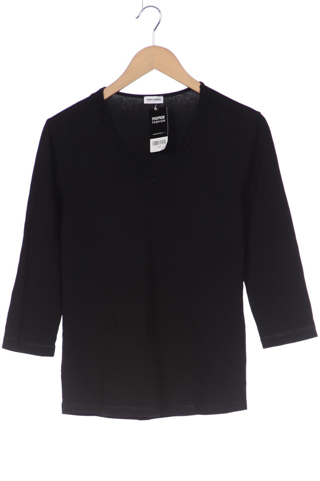 

Gerry Weber Damen Langarmshirt, schwarz, Gr. 42