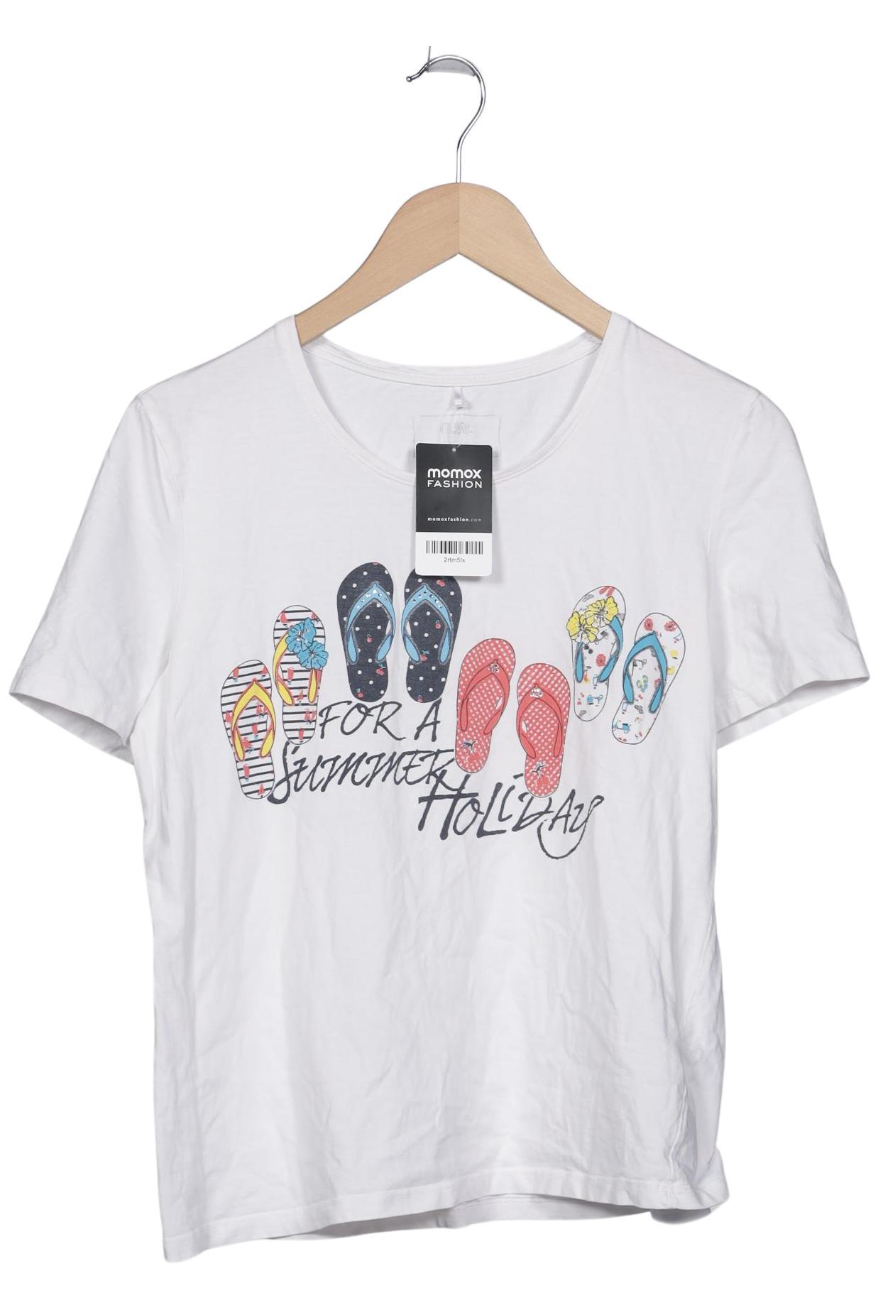 

Gerry Weber Damen T-Shirt, weiß, Gr. 42
