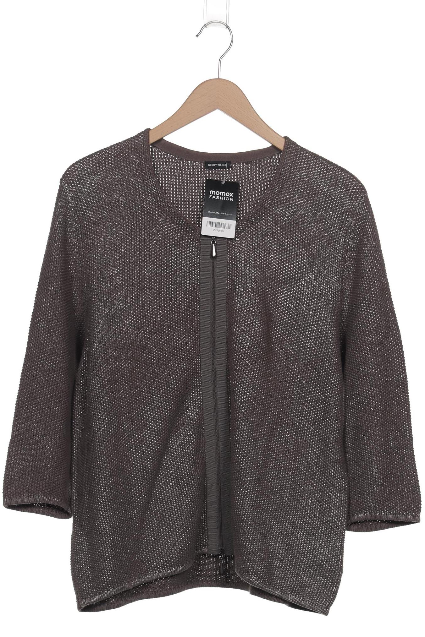 

Gerry Weber Damen Strickjacke, grau, Gr. 44