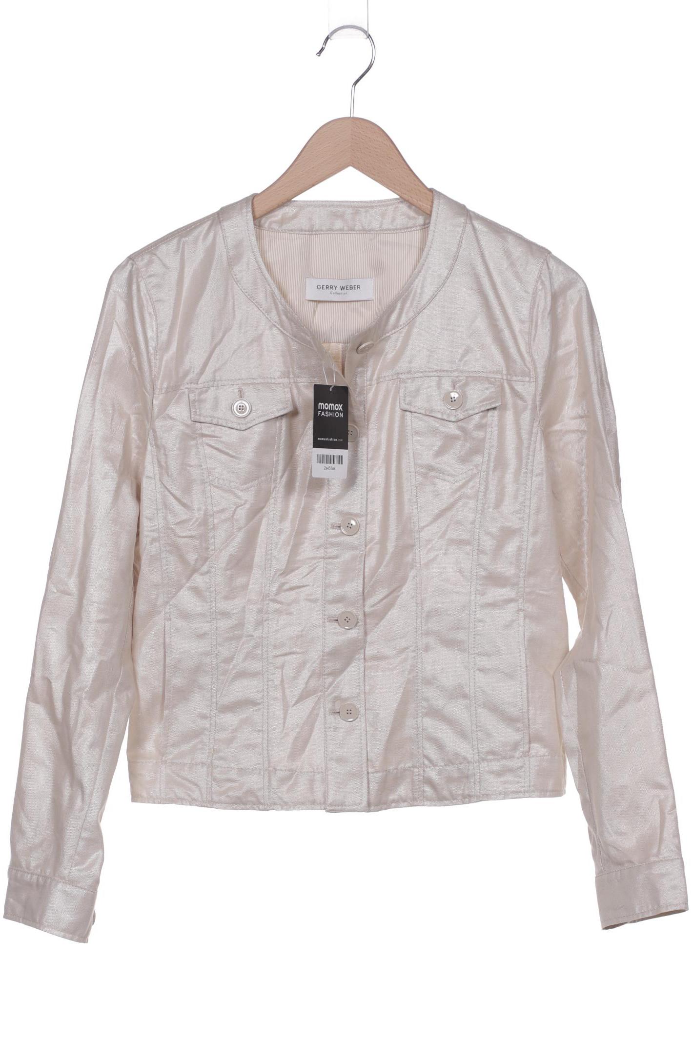 

Gerry Weber Damen Jacke, cremeweiß, Gr. 38