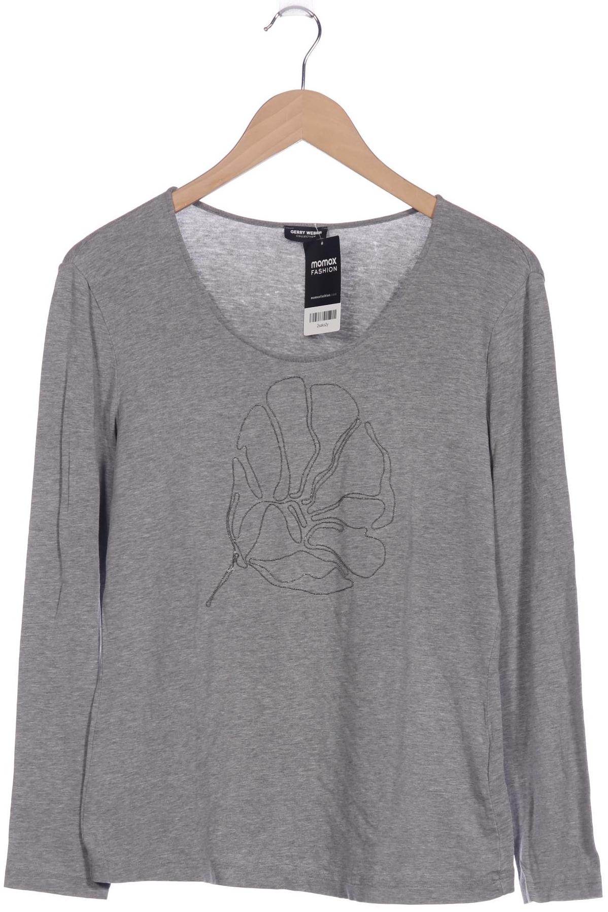 

Gerry Weber Damen Langarmshirt, grau, Gr. 40