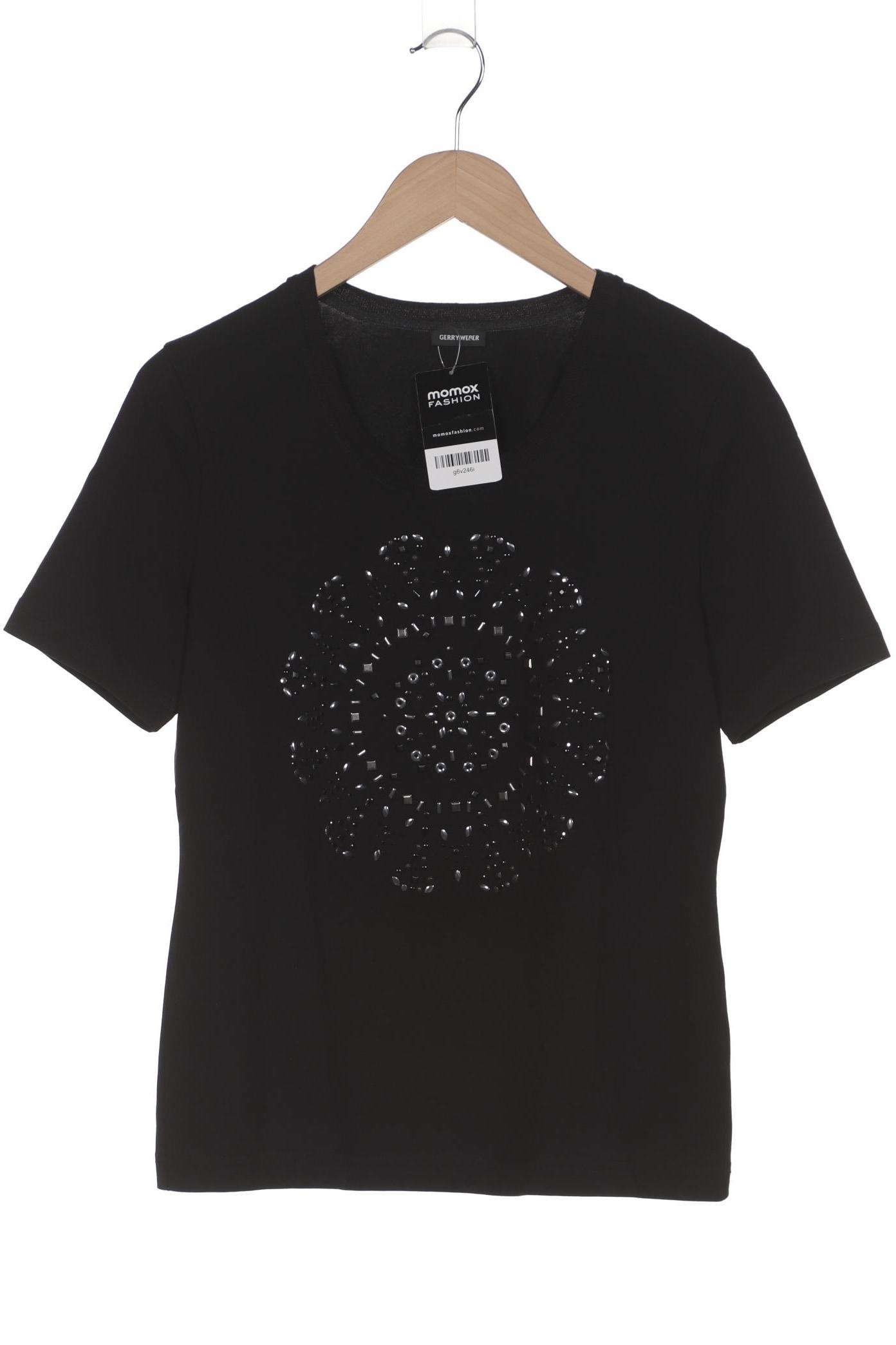 

Gerry Weber Damen T-Shirt, schwarz, Gr. 40