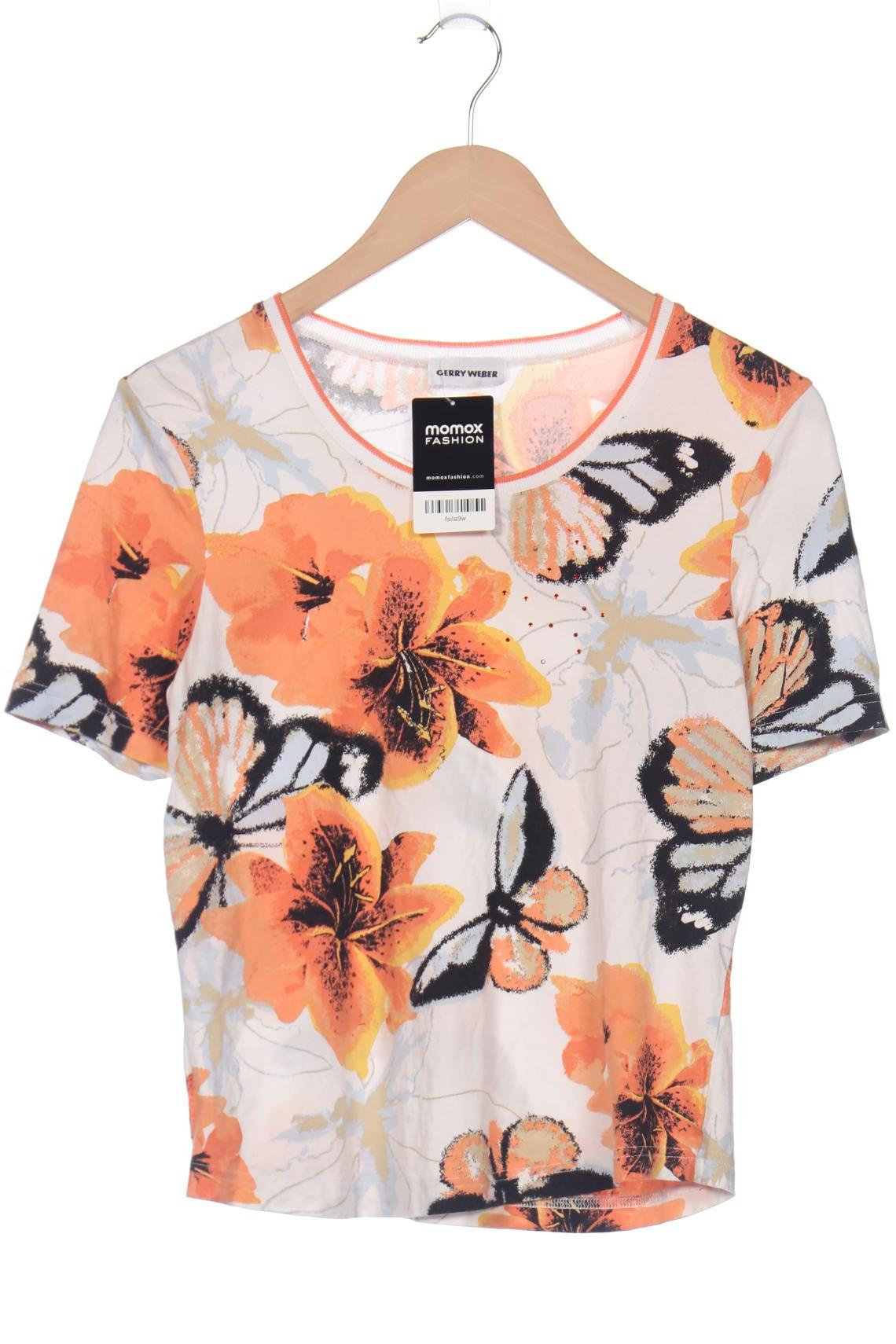 

Gerry Weber Damen T-Shirt, mehrfarbig, Gr. 38