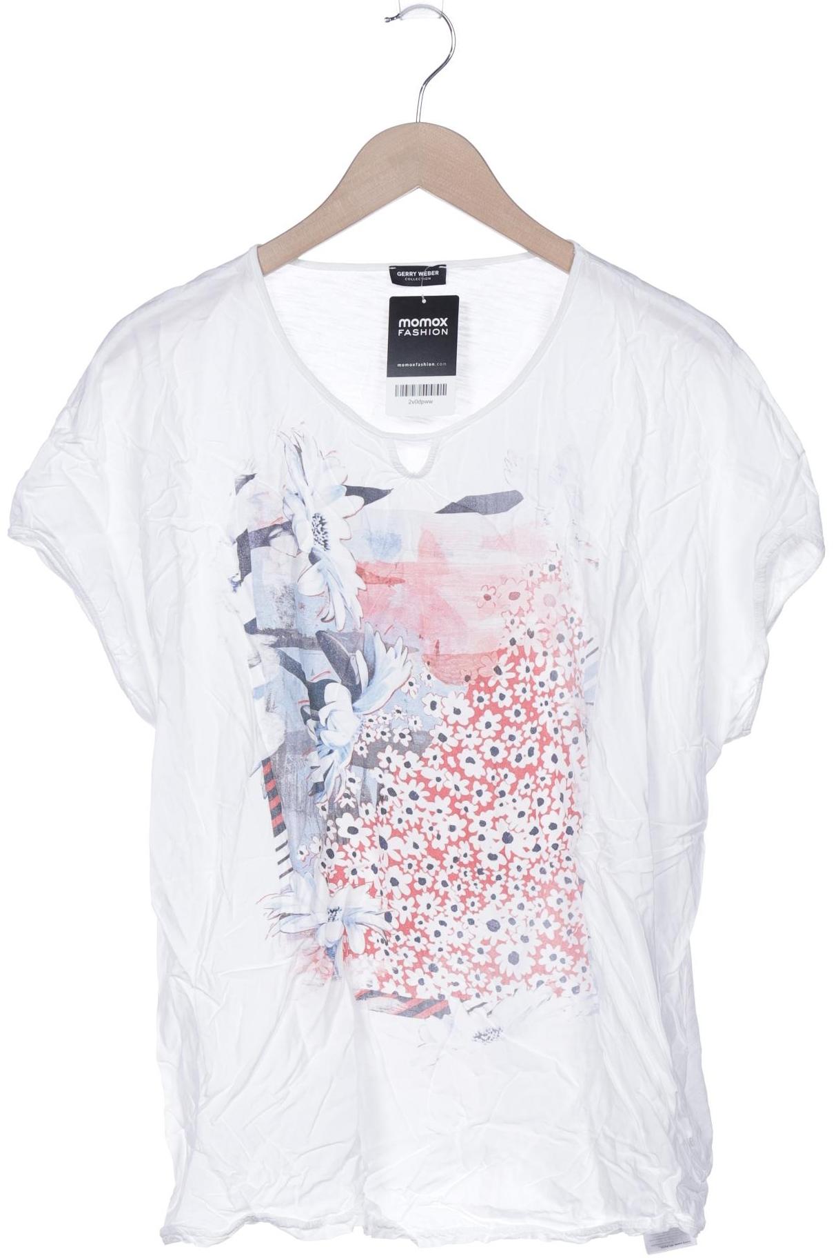 

Gerry Weber Damen T-Shirt, weiß, Gr. 46