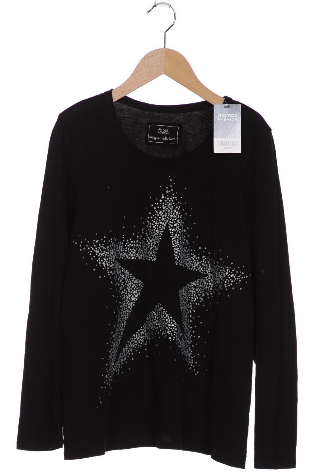 

Gerry Weber Damen Langarmshirt, schwarz, Gr. 38