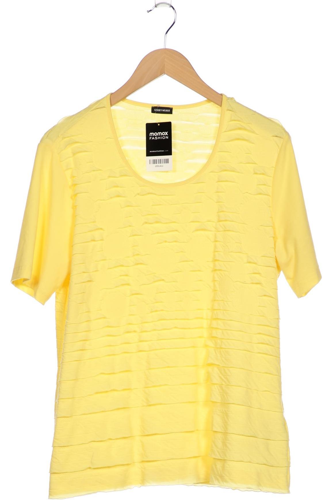 

Gerry Weber Damen T-Shirt, gelb, Gr. 44