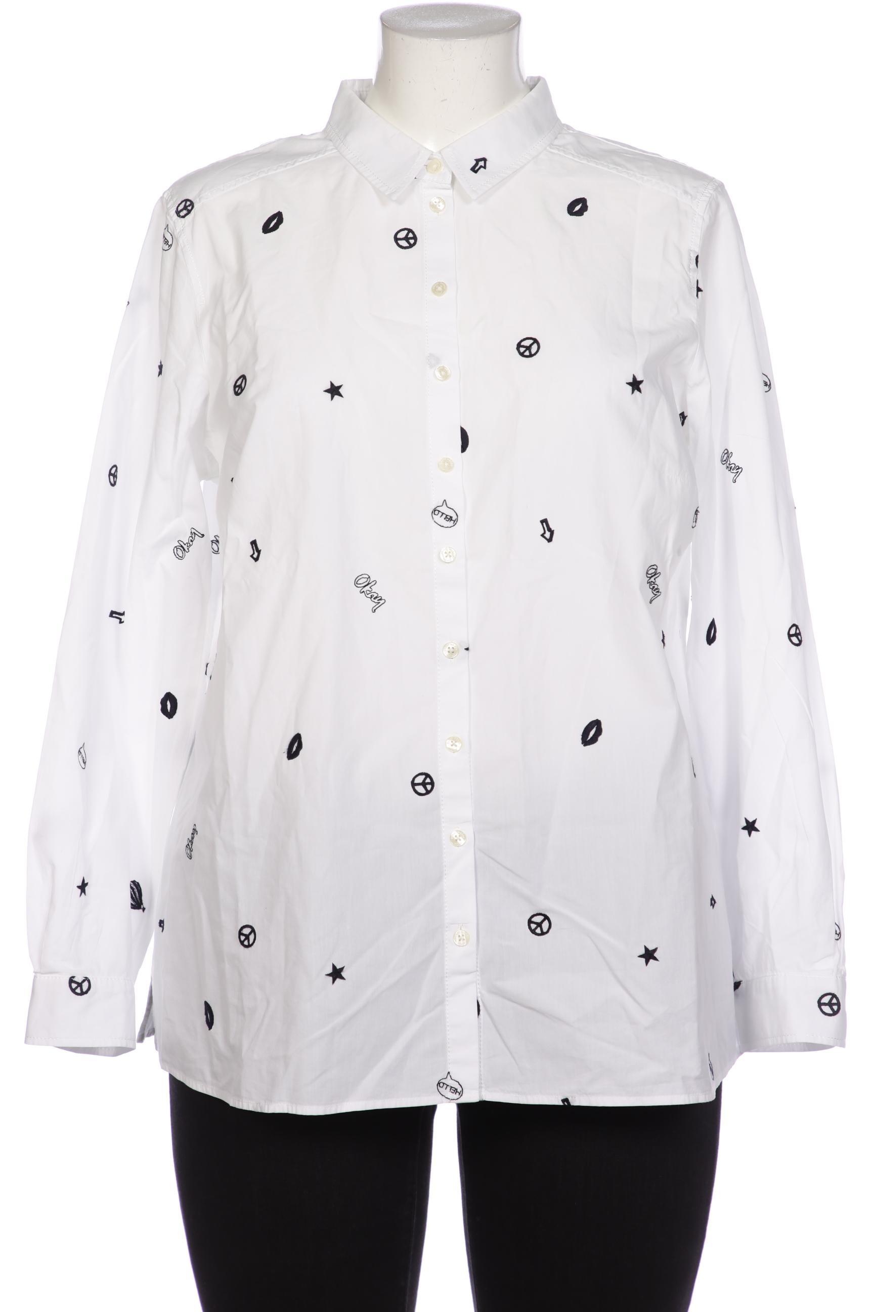 

Gerry Weber Damen Bluse, weiß, Gr. 46
